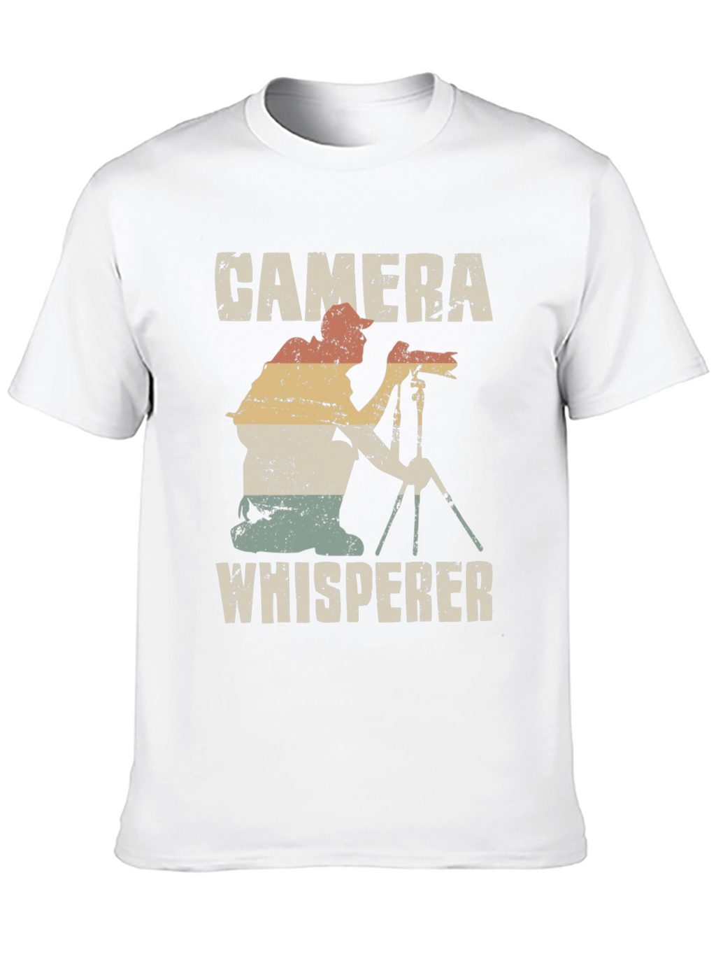 Camera Whisperer Graphic Tee Photography T-Shirt
