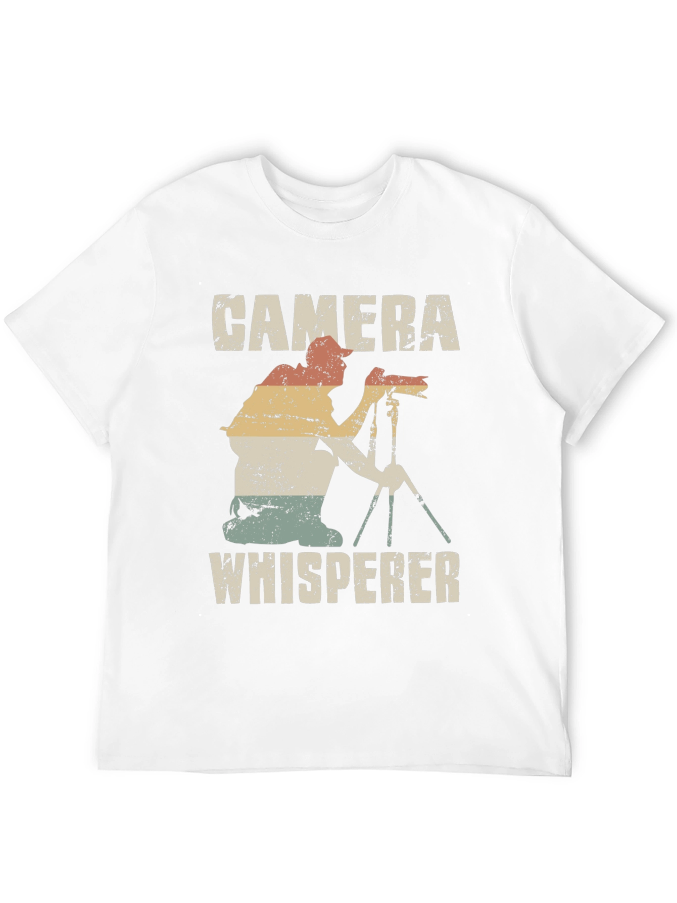 Camera Whisperer Graphic Tee Photography T-Shirt