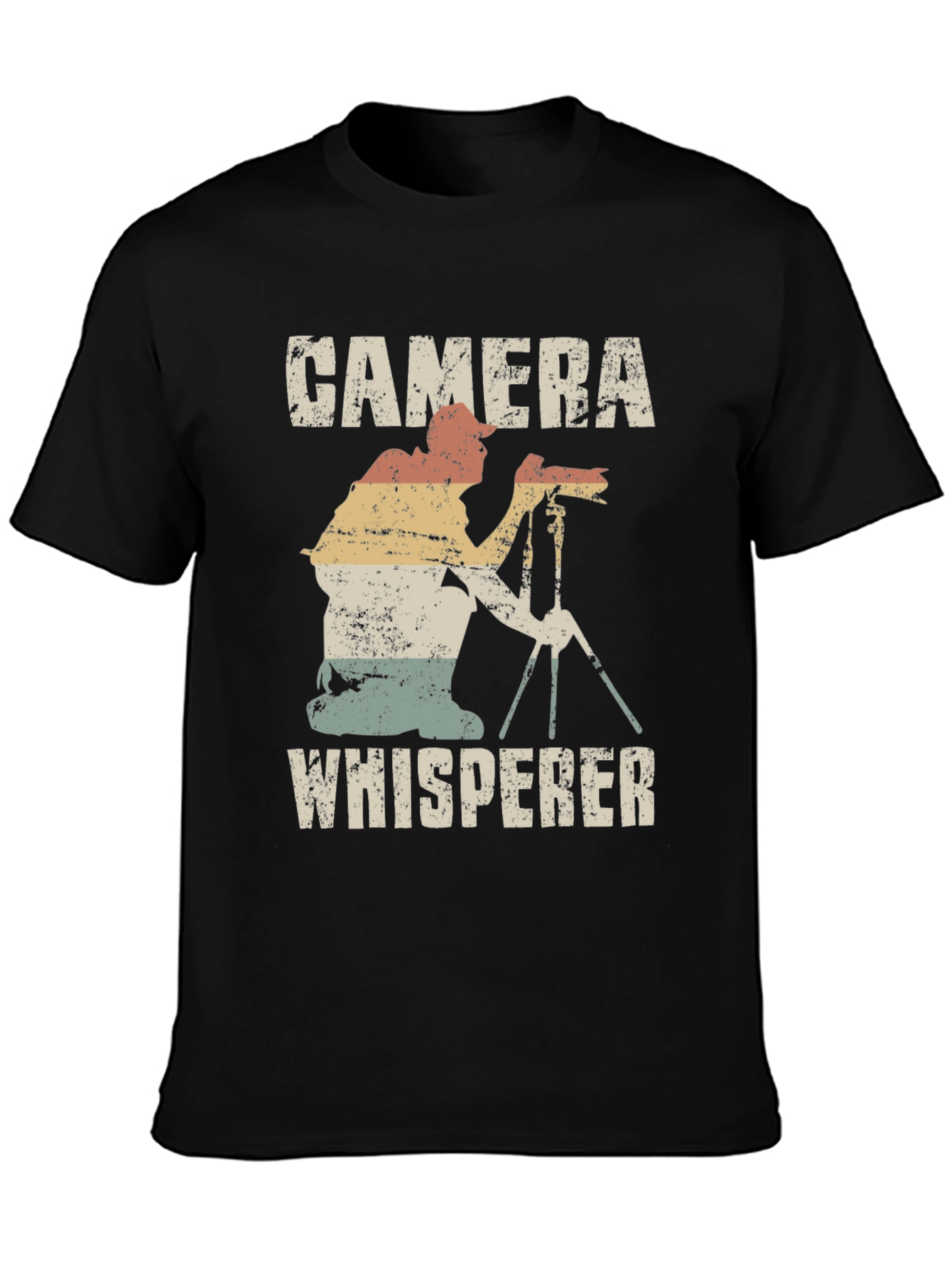 Camera Whisperer Graphic Tee Photography T-Shirt