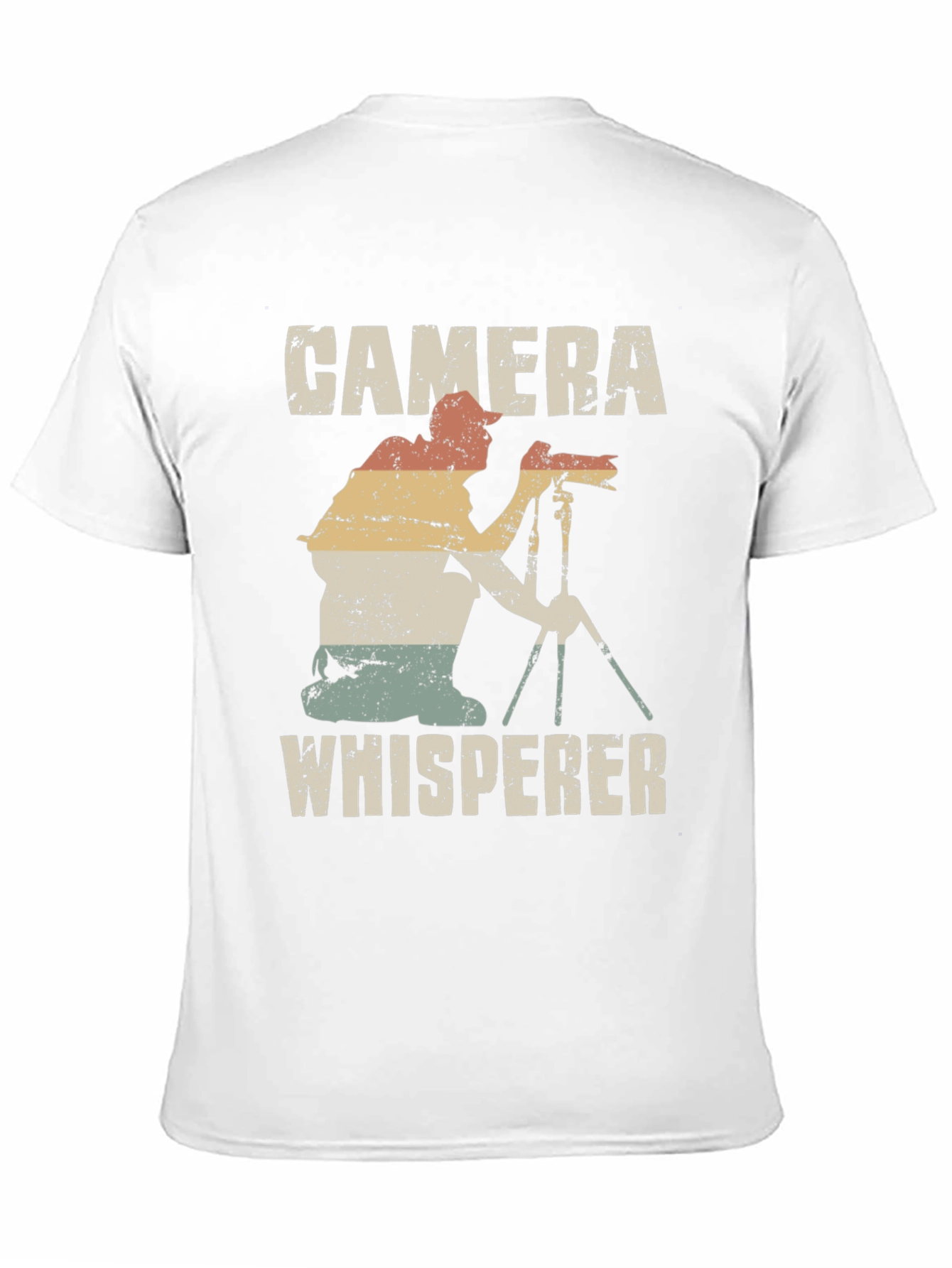 Camera Whisperer Graphic Tee Photography T-Shirt