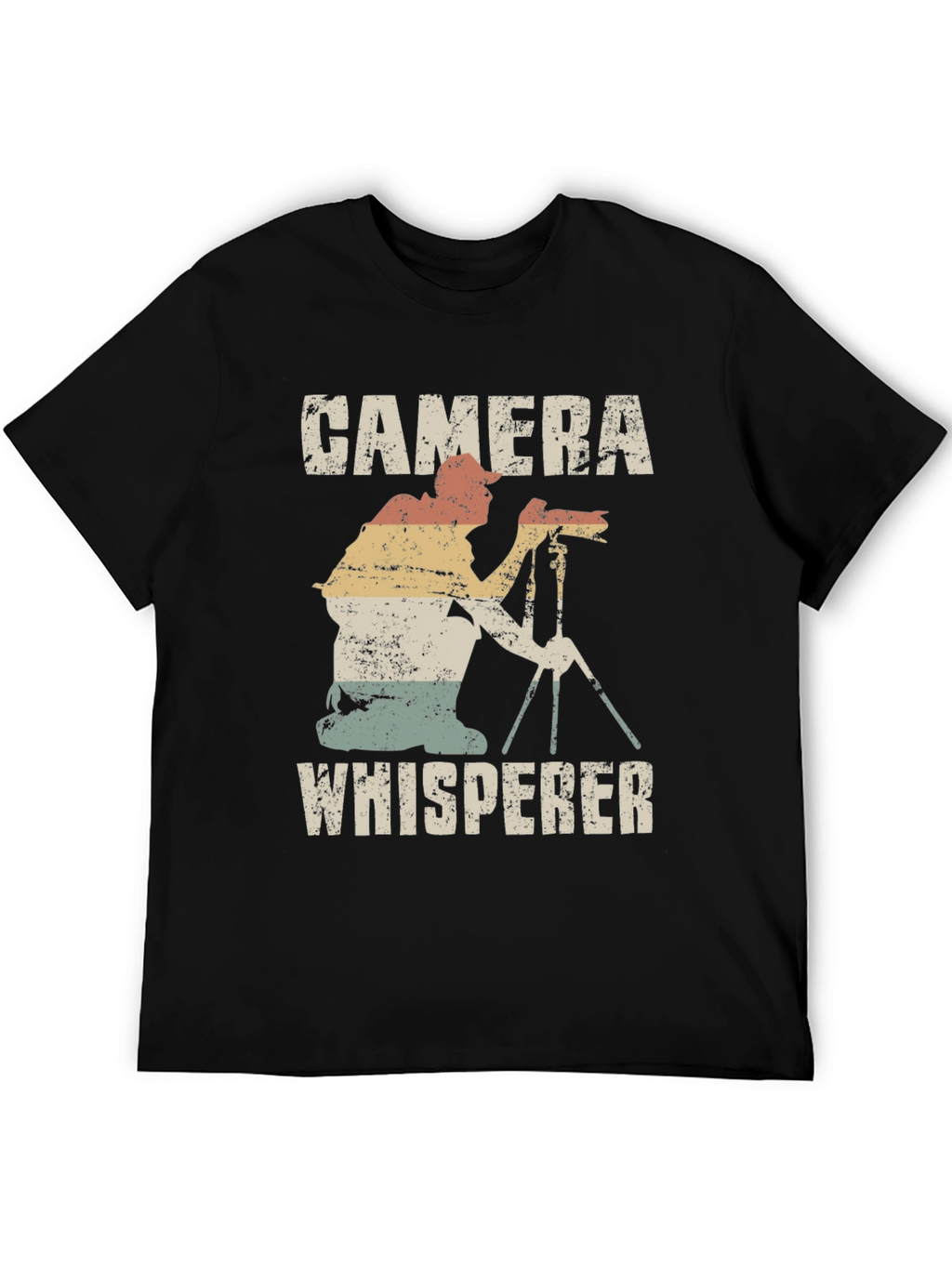 Camera Whisperer Graphic Tee Photography T-Shirt