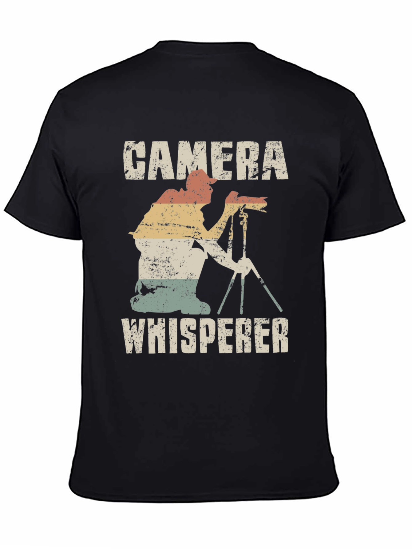 Camera Whisperer Graphic Tee Photography T-Shirt