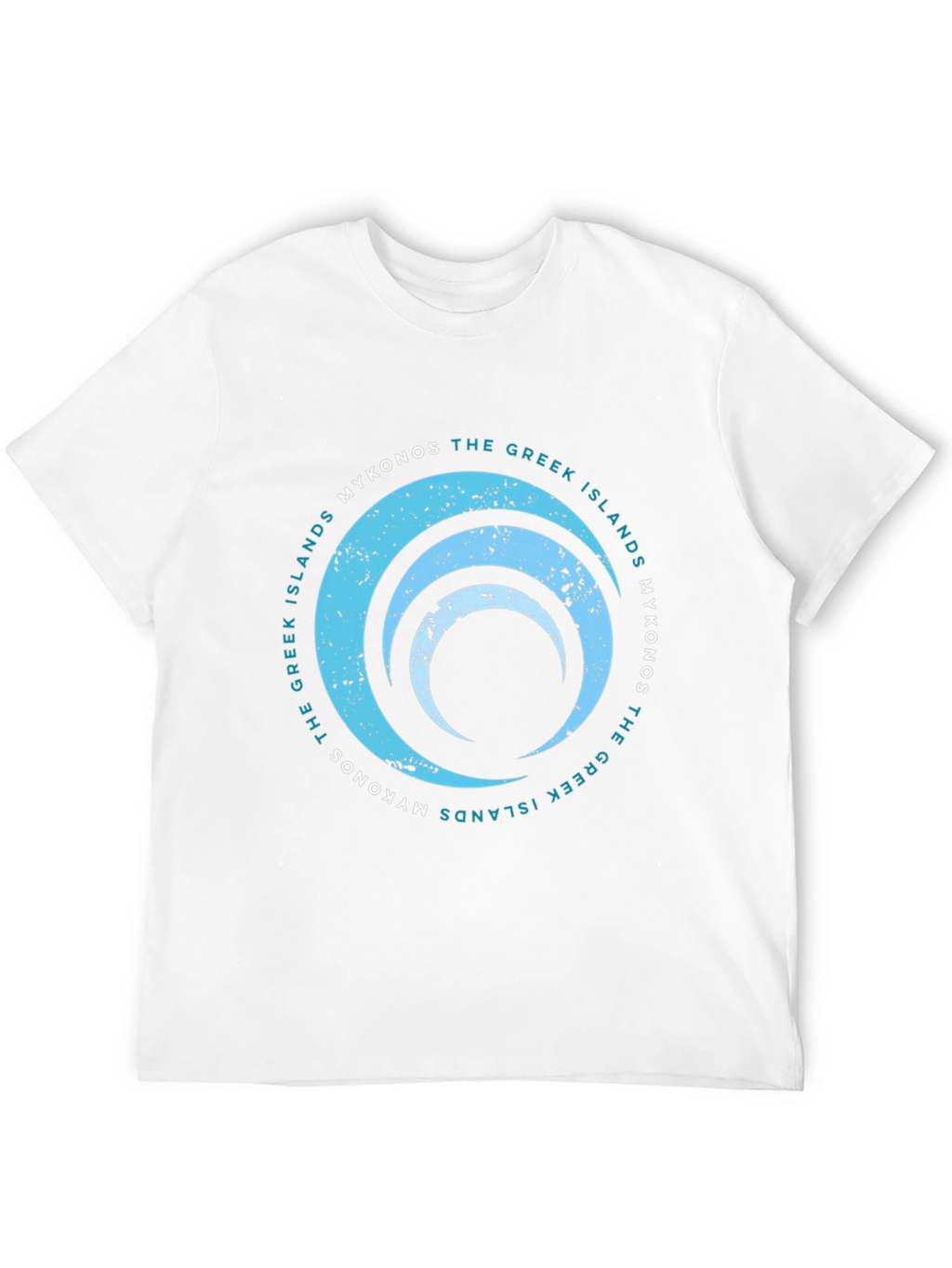 Mykonos Greek Islands Graphic T-Shirt