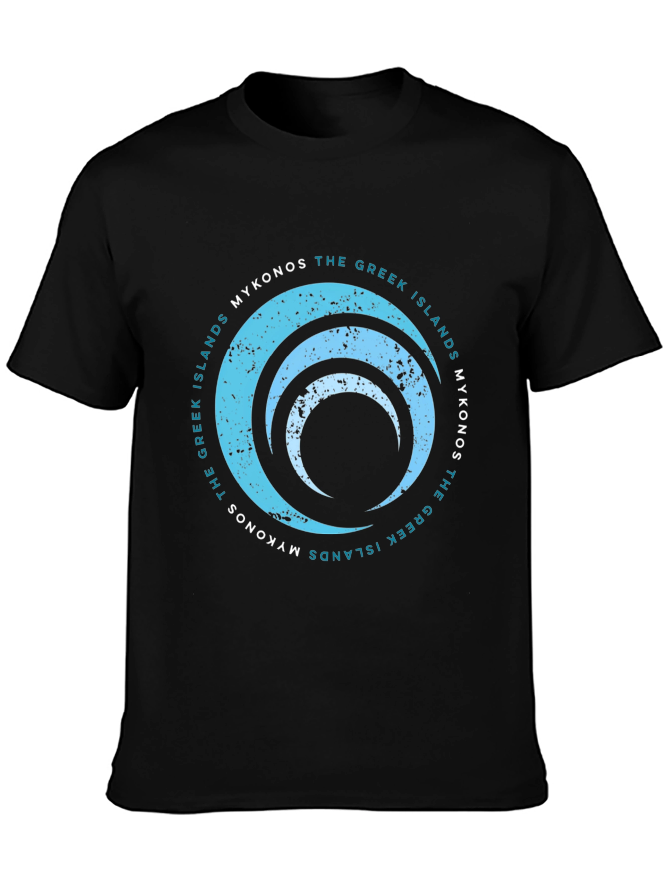 Mykonos Greek Islands Graphic T-Shirt