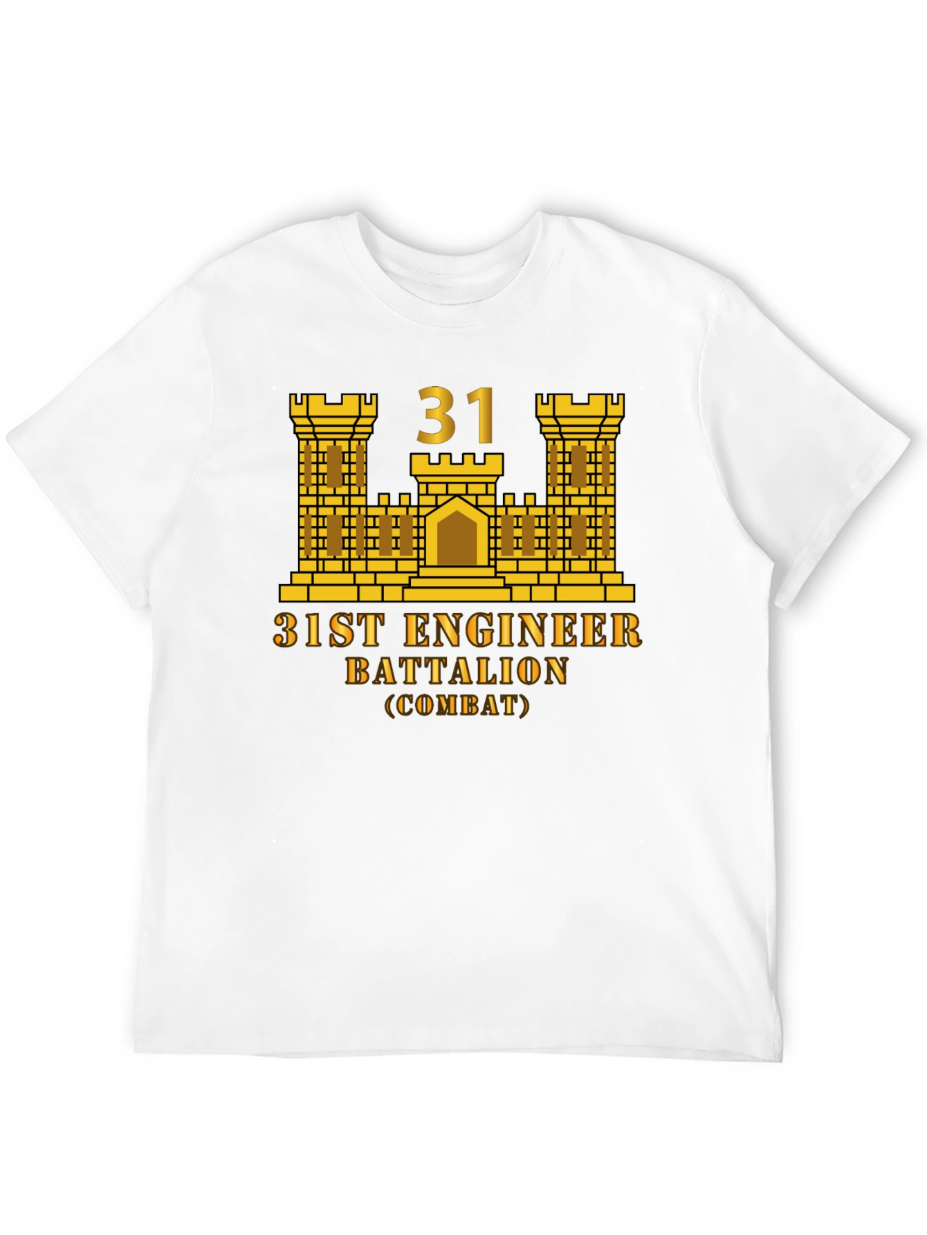 31st Engineer Battalion T-Shirt - Combat Unit Pride