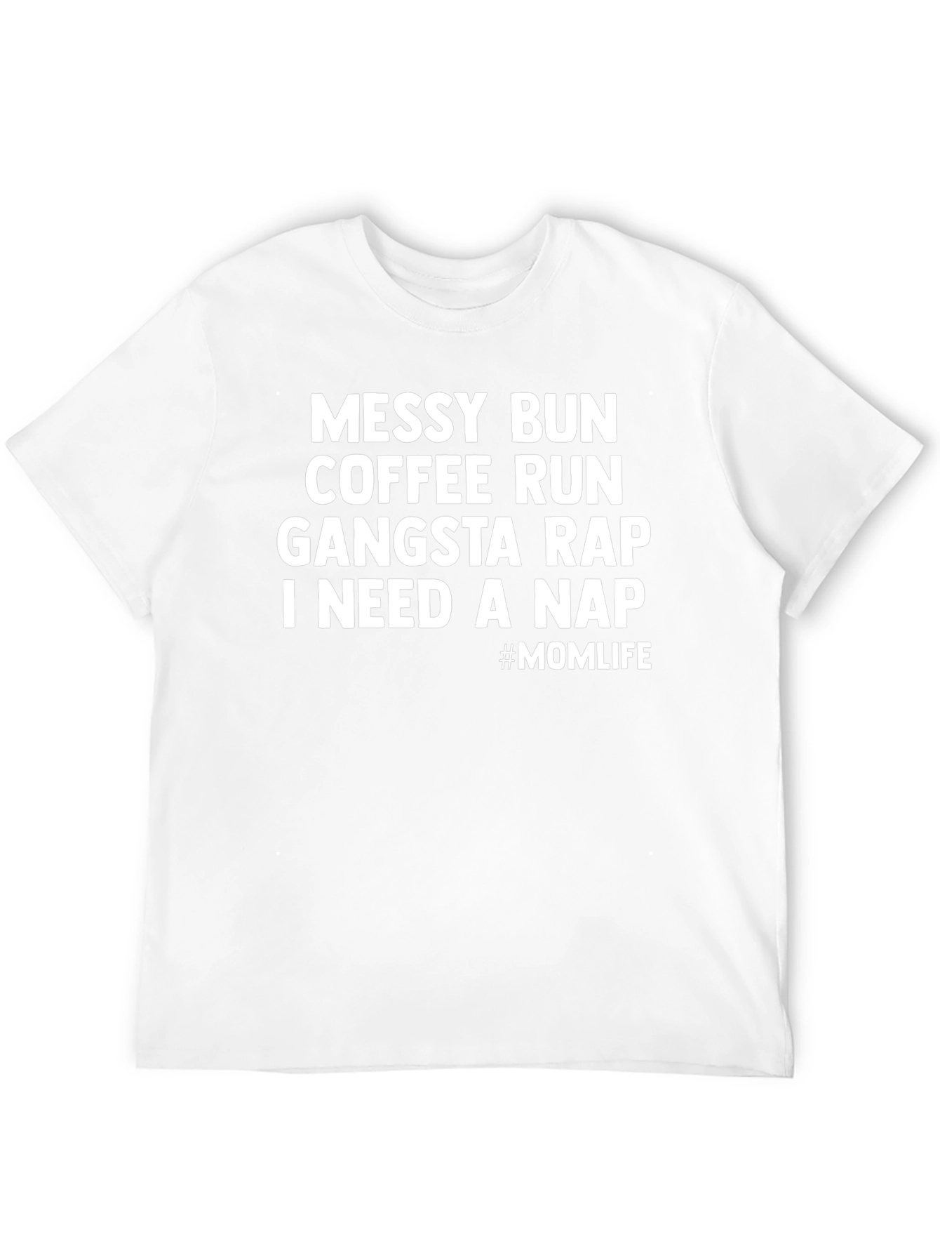 Messy Bun Momlife Graphic Tee