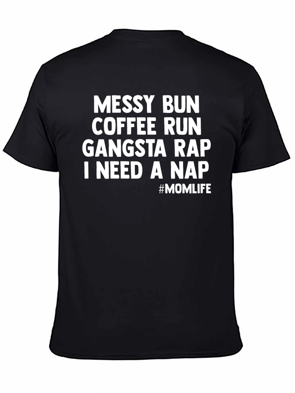 Messy Bun Momlife Graphic Tee