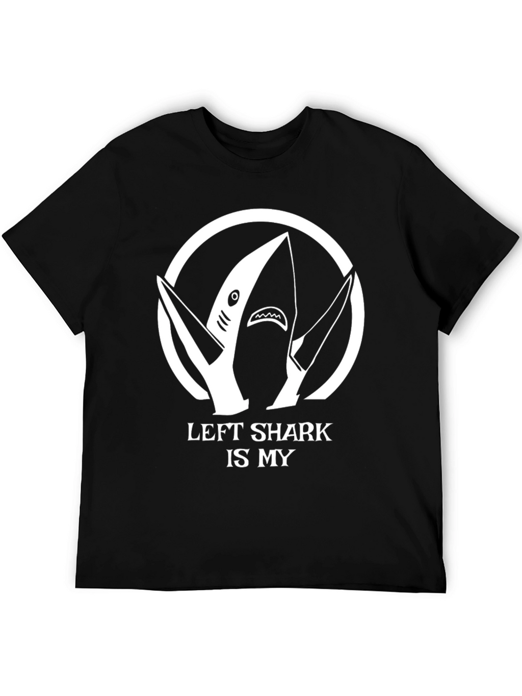 Left Shark T-Shirt - Funny Shark Design