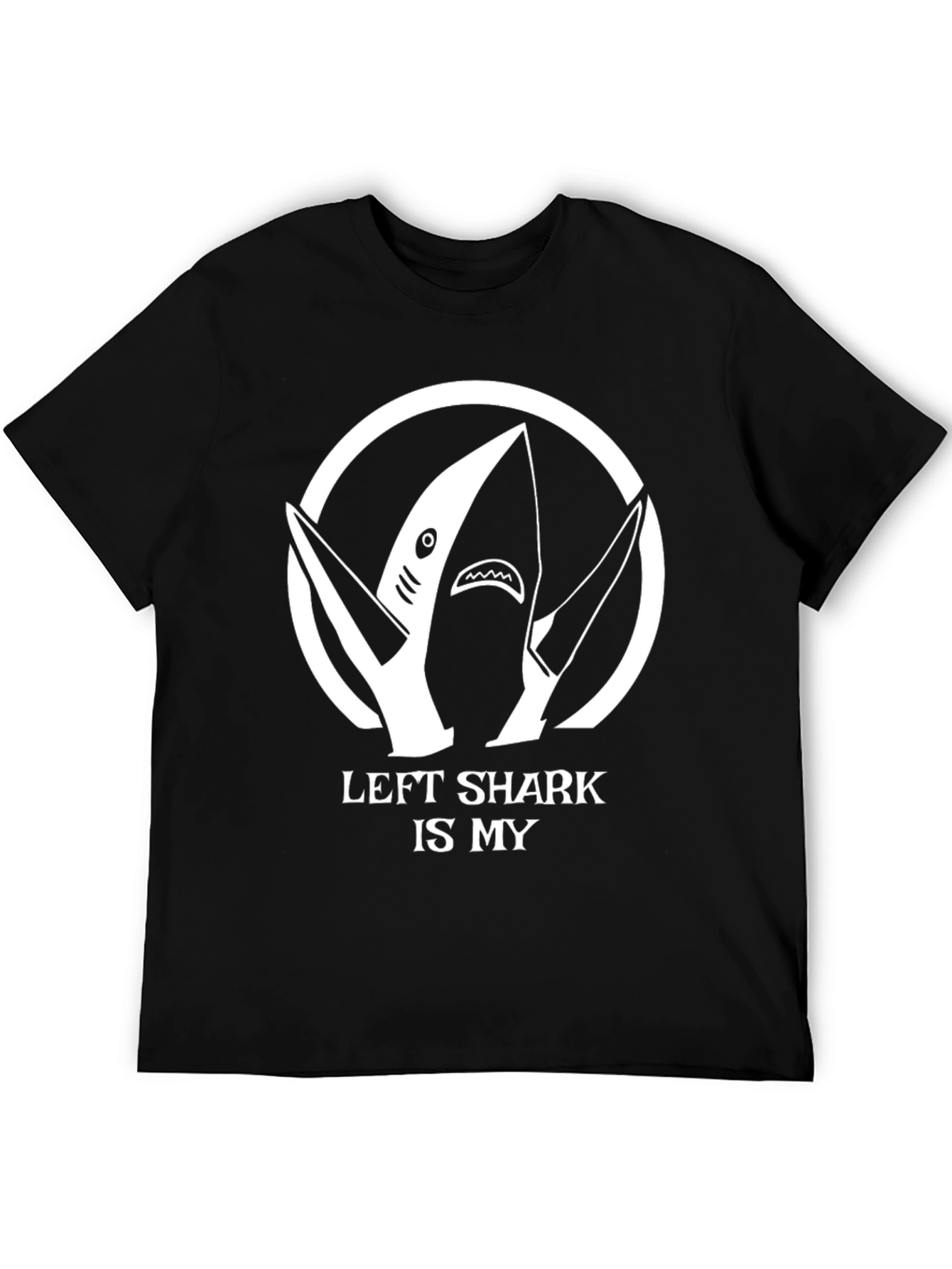 Left Shark T-Shirt - Funny Shark Design