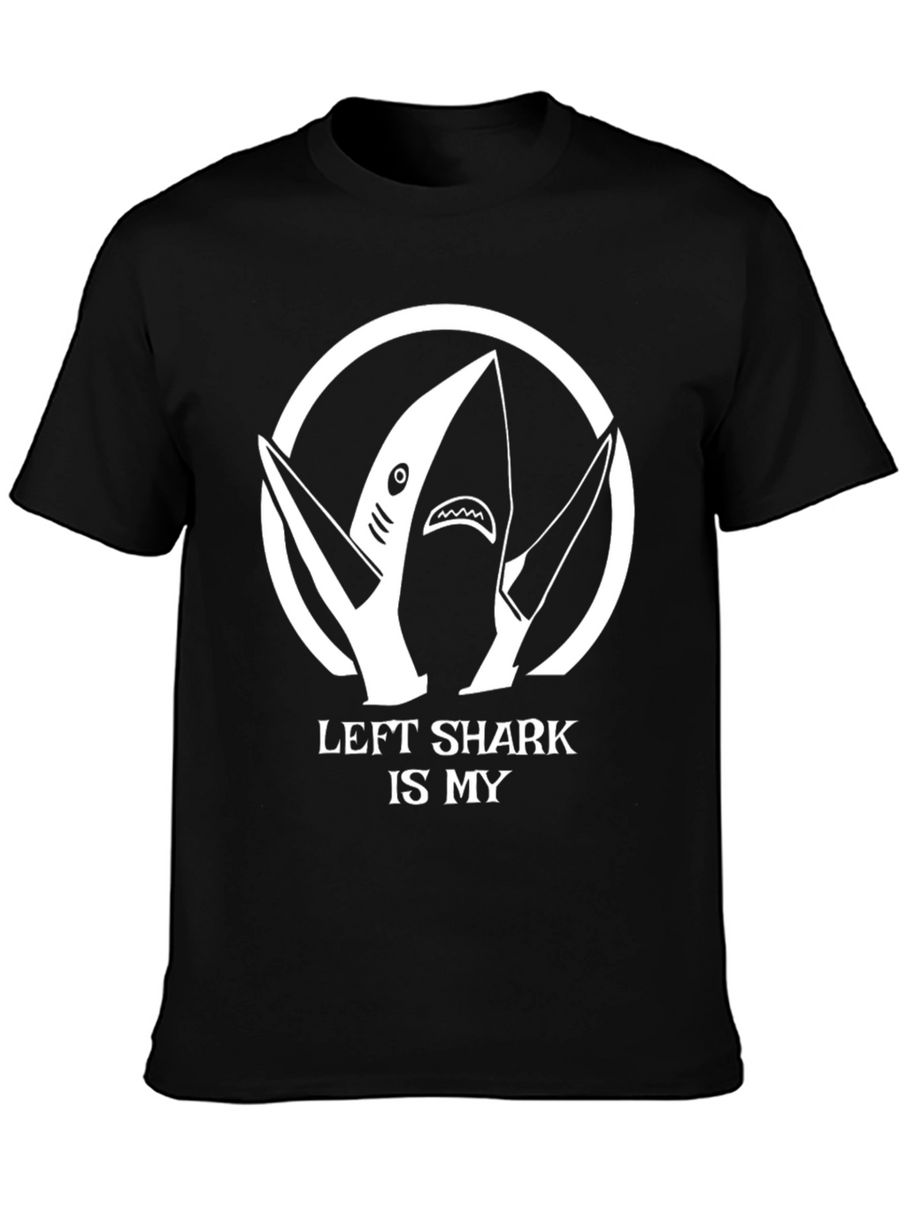 Left Shark T-Shirt - Funny Shark Design