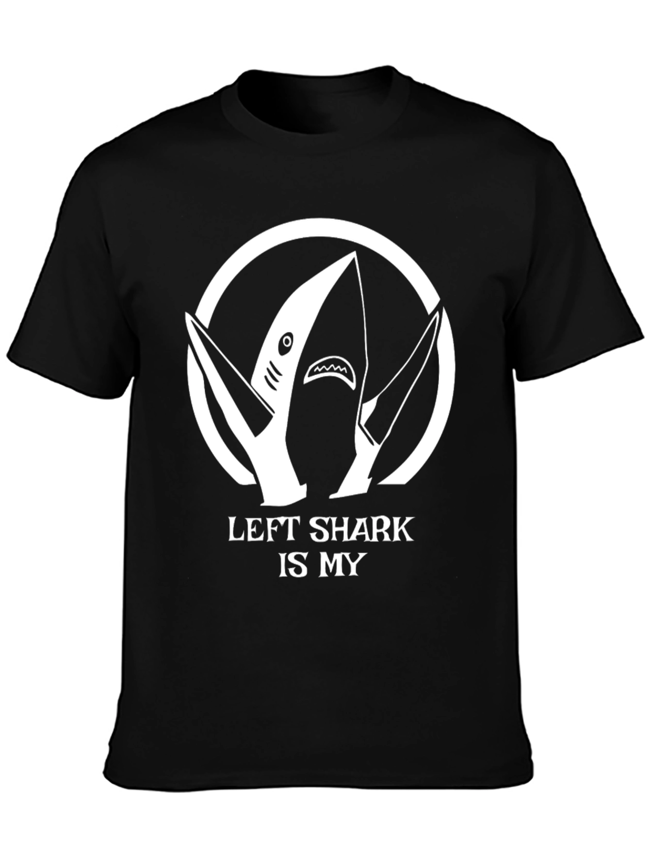 Left Shark T-Shirt - Funny Shark Design