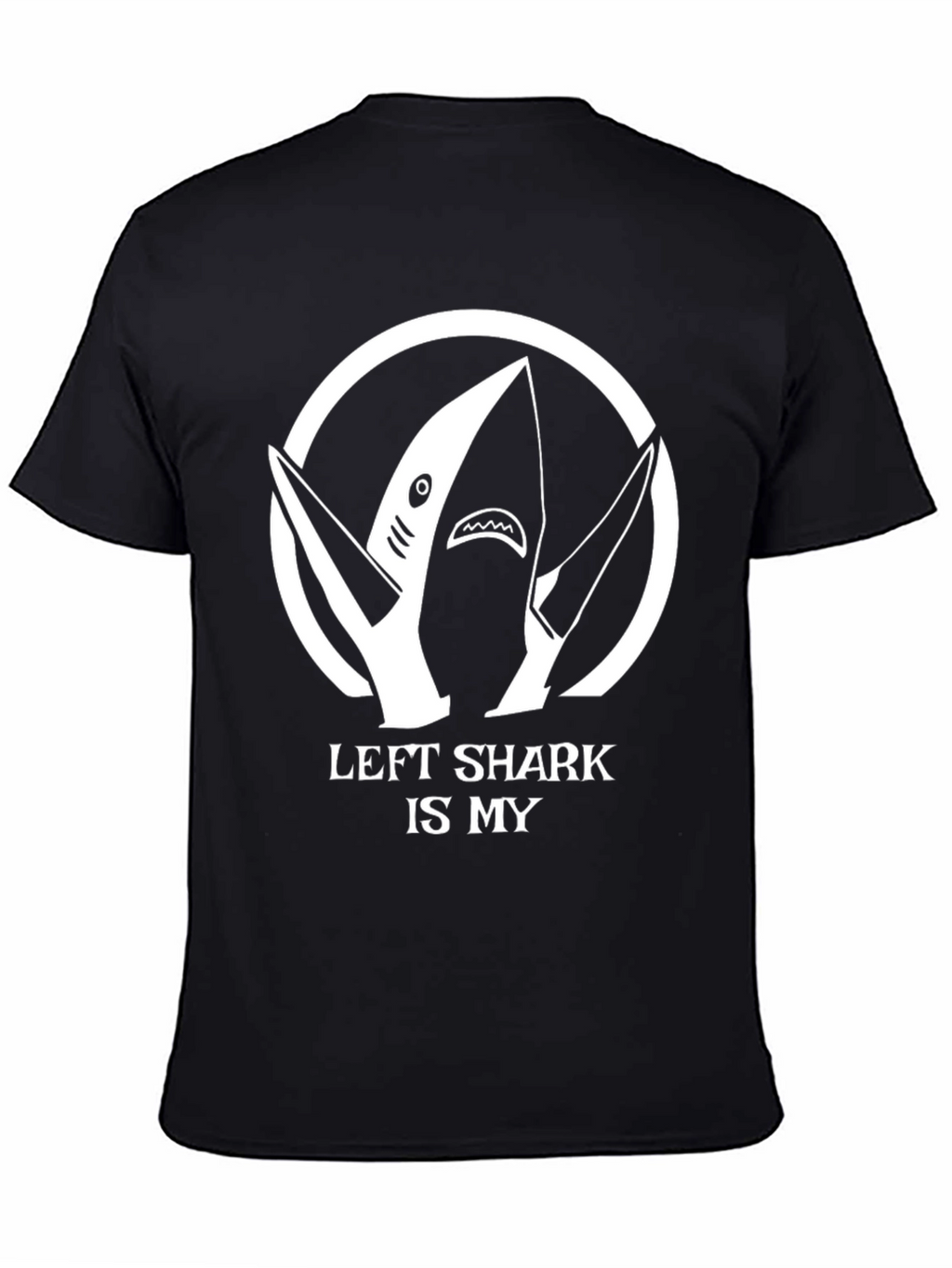 Left Shark T-Shirt - Funny Shark Design
