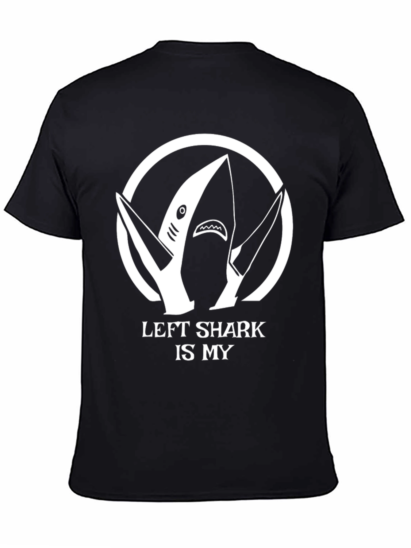 Left Shark T-Shirt - Funny Shark Design