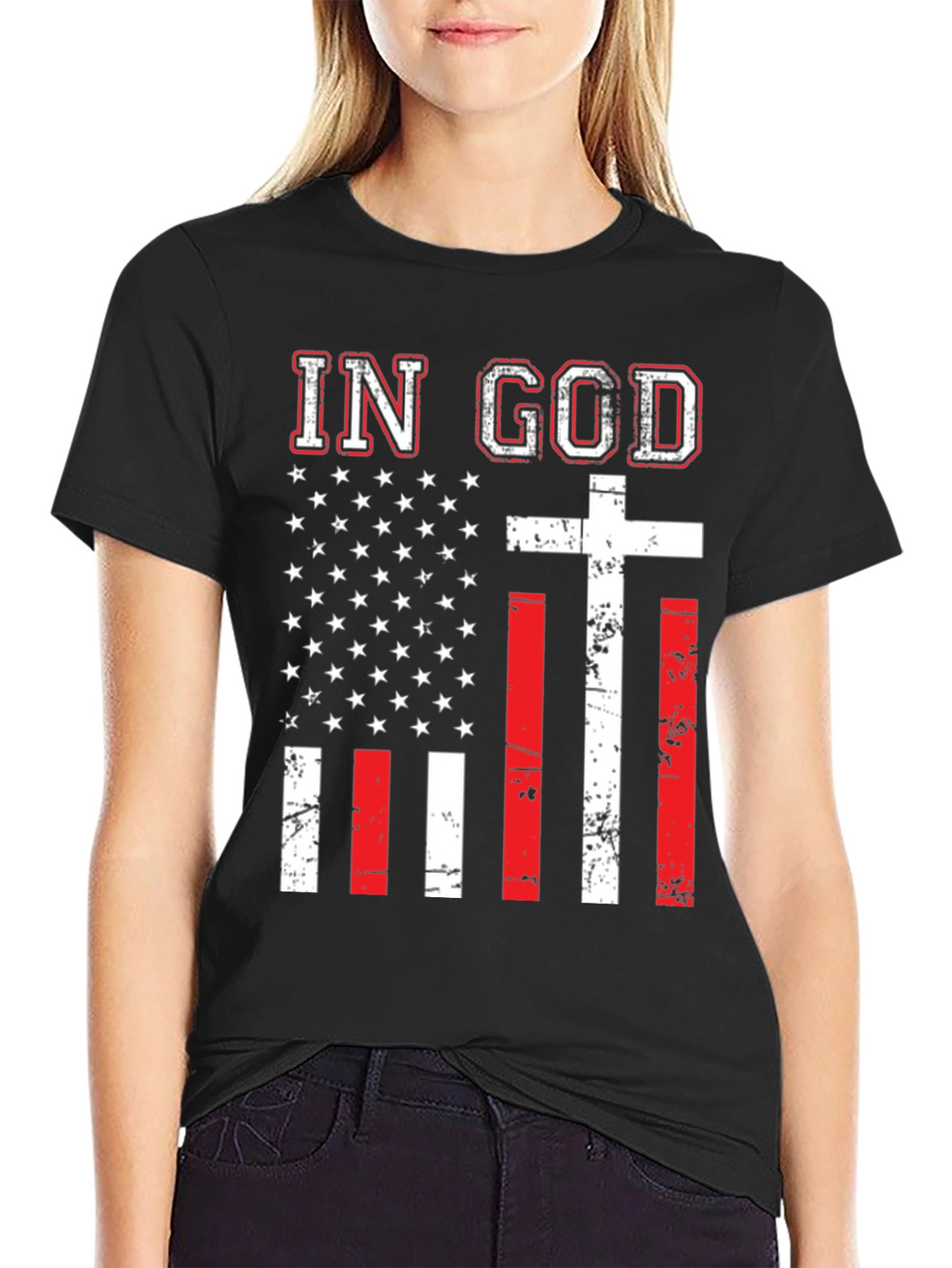 In God T-Shirt - Patriotic Christian Tee
