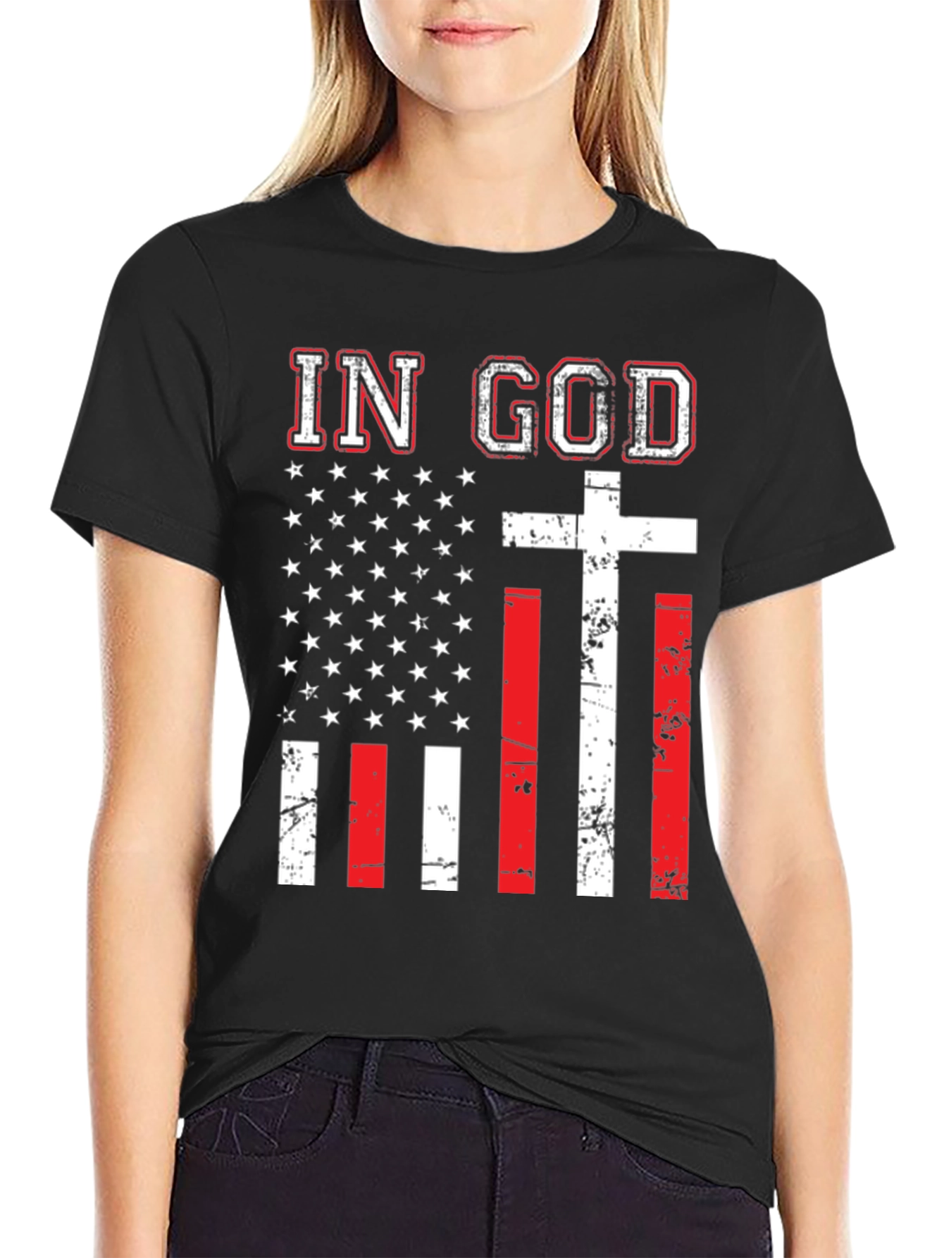 In God T-Shirt - Patriotic Christian Tee
