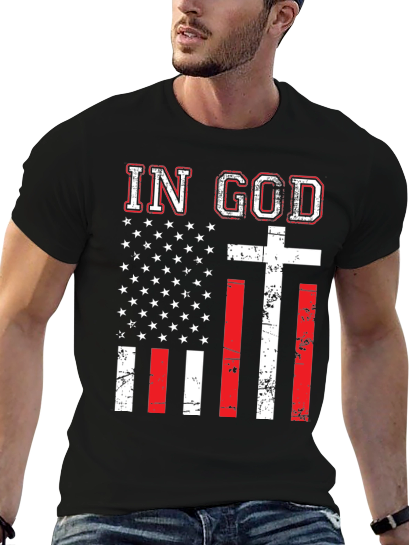 In God T-Shirt - Patriotic Christian Tee