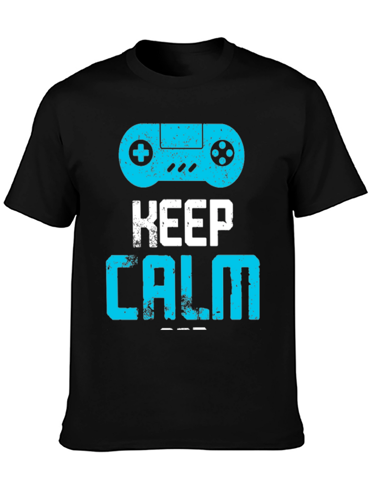 Keep Calm and Game On T-Shirt - Gamer Tee