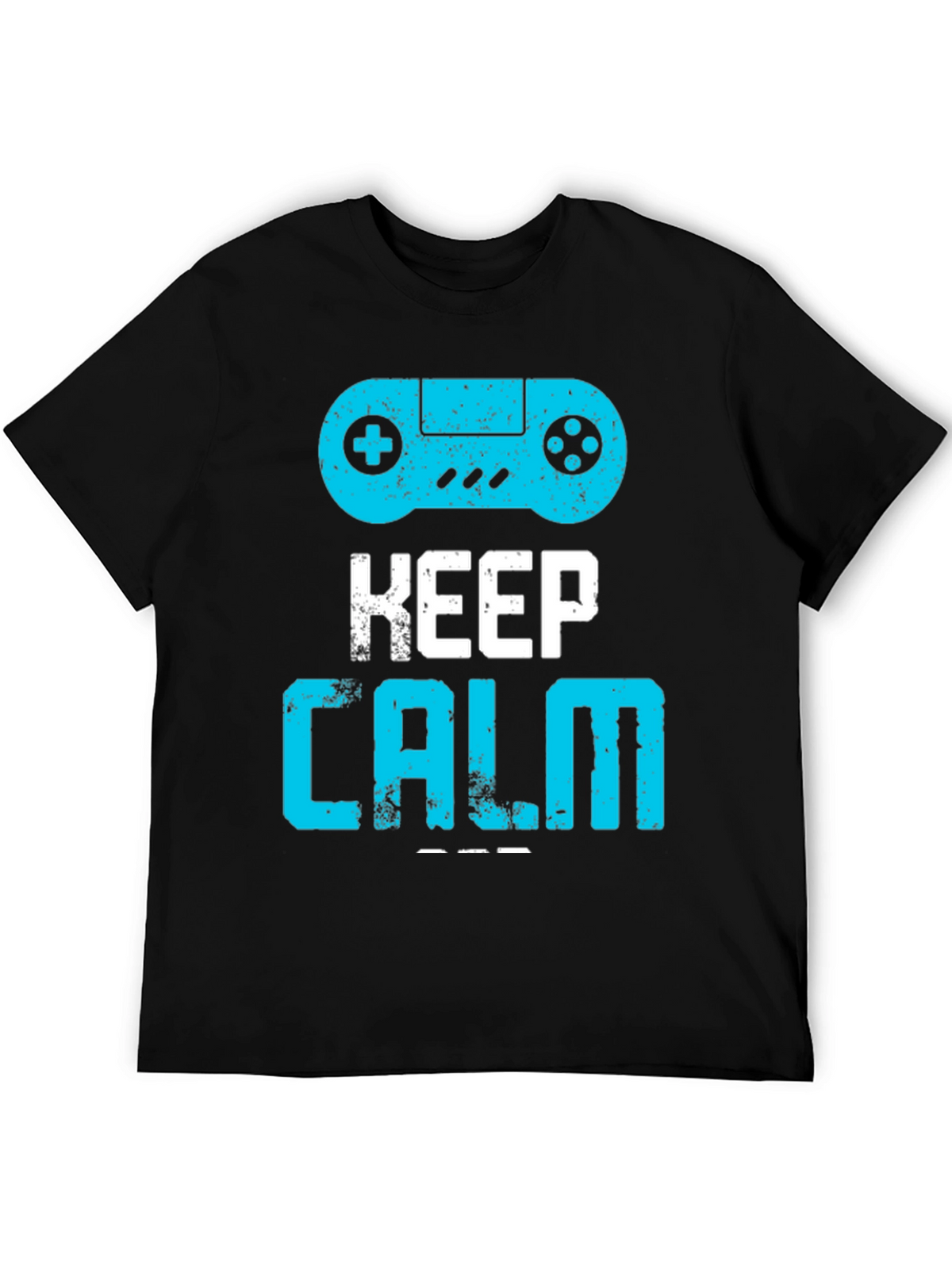 Keep Calm and Game On T-Shirt - Gamer Tee