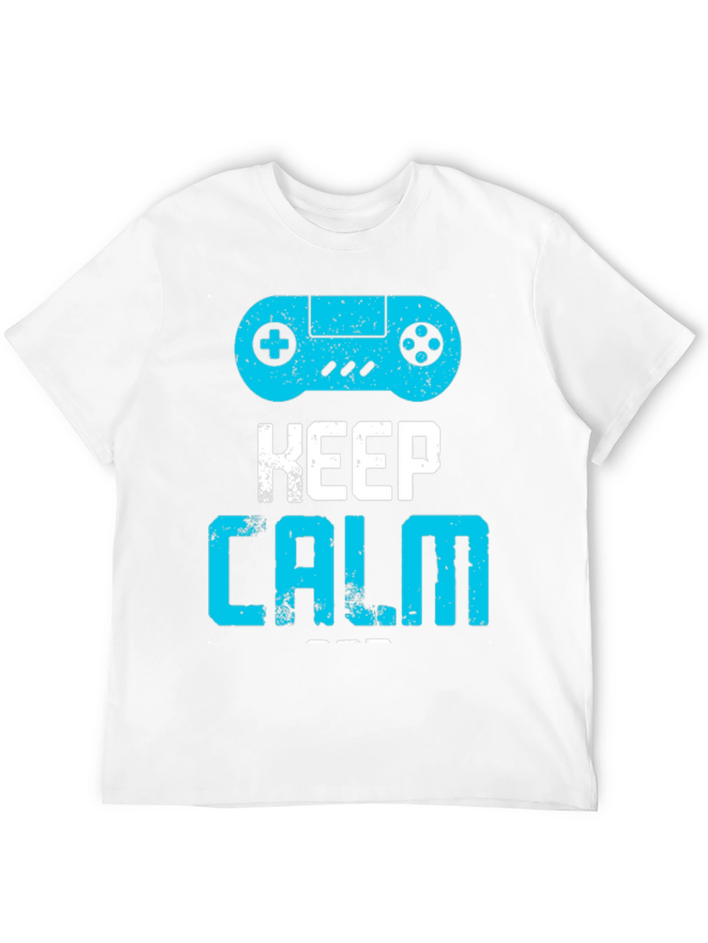Keep Calm and Game On T-Shirt - Gamer Tee