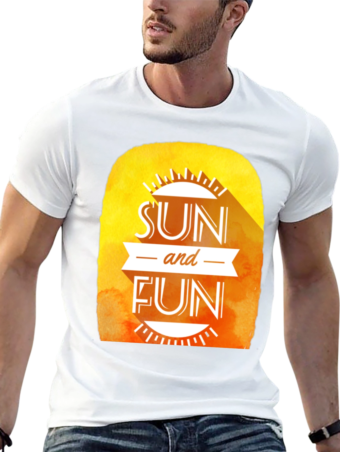 Sun and Fun Graphic Tee - Summer Vibes