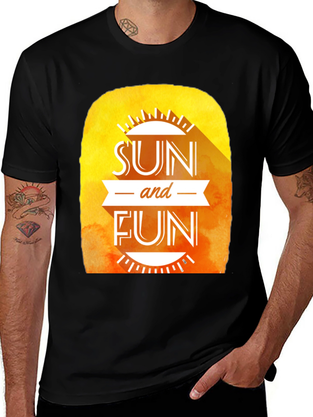 Sun and Fun Graphic Tee - Summer Vibes