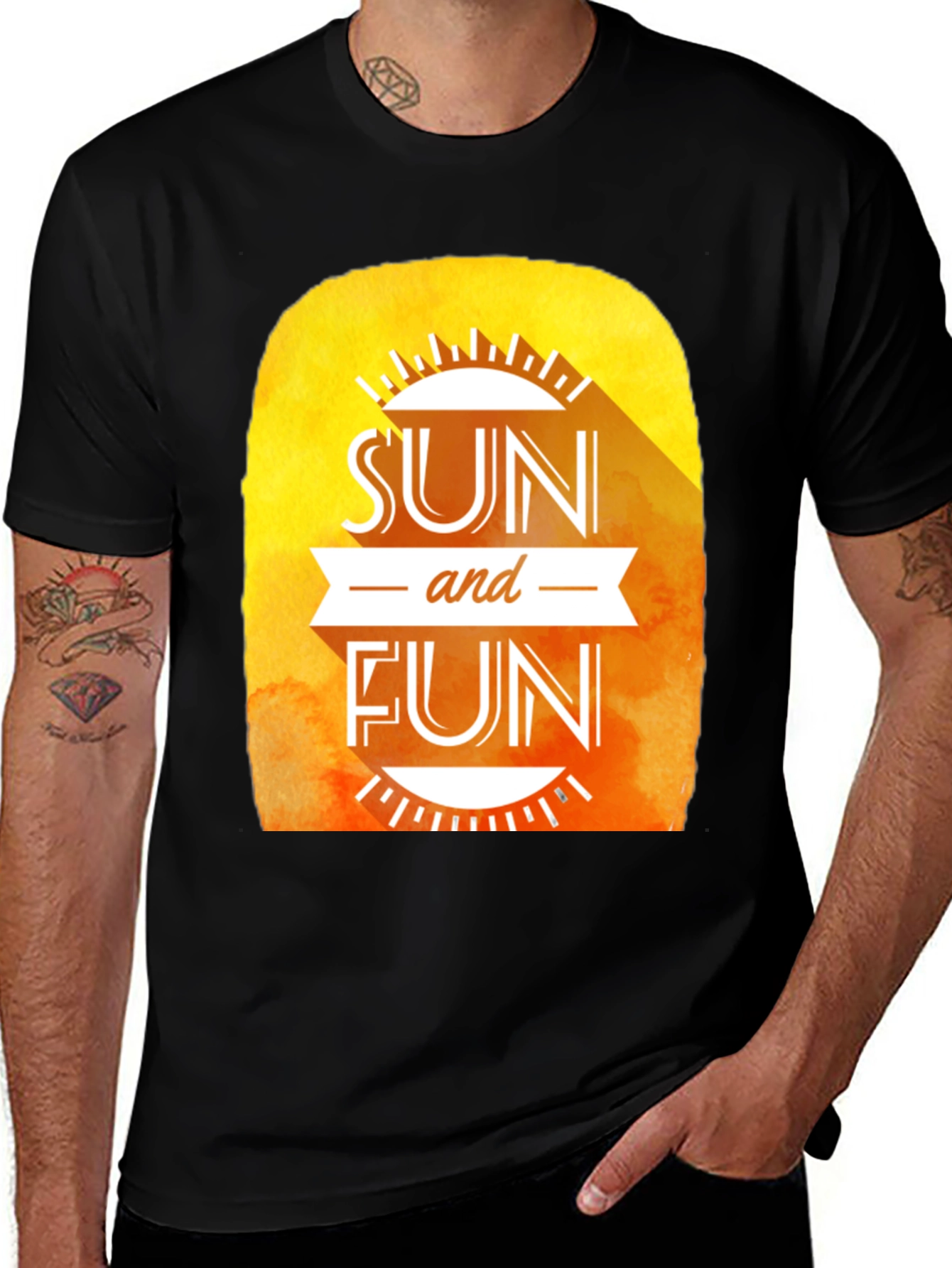 Sun and Fun Graphic Tee - Summer Vibes