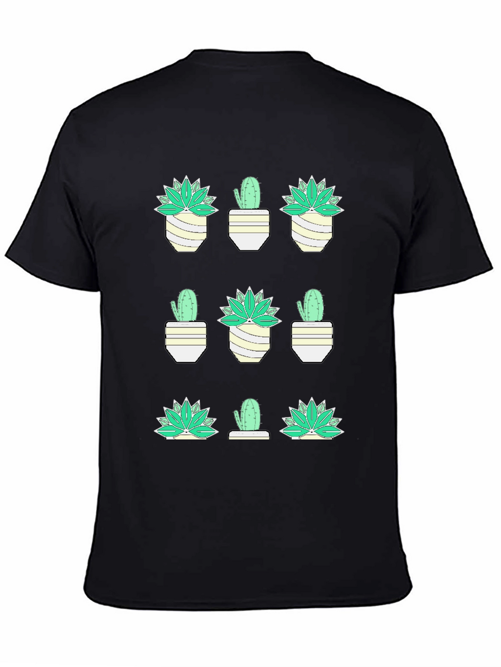 Cactus Plant Graphic Tee - Trendy Desert Style