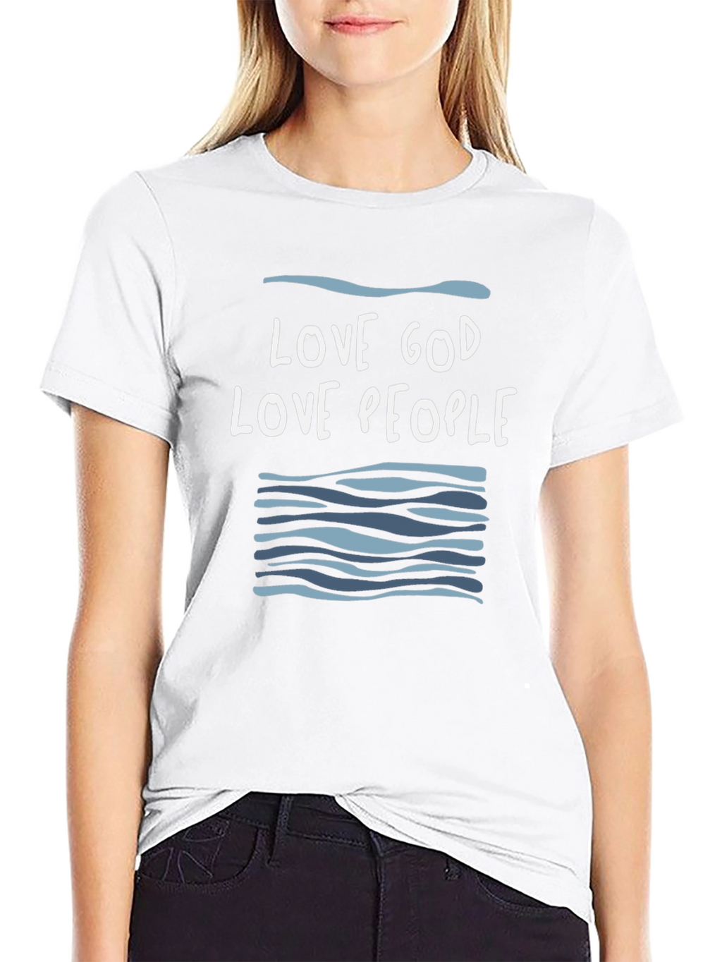 Love God Love People Graphic Tee