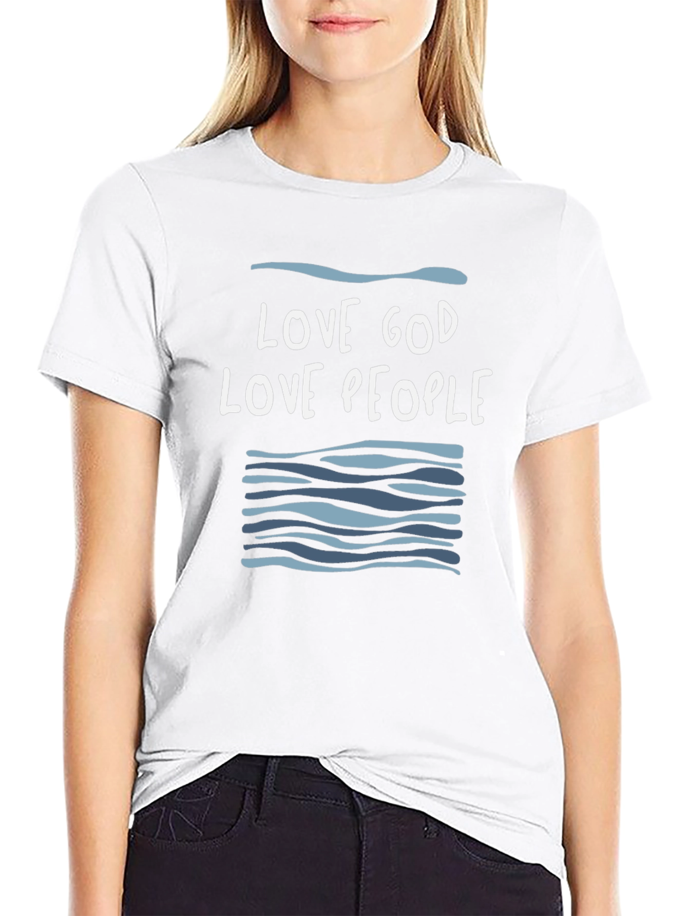 Love God Love People Graphic Tee