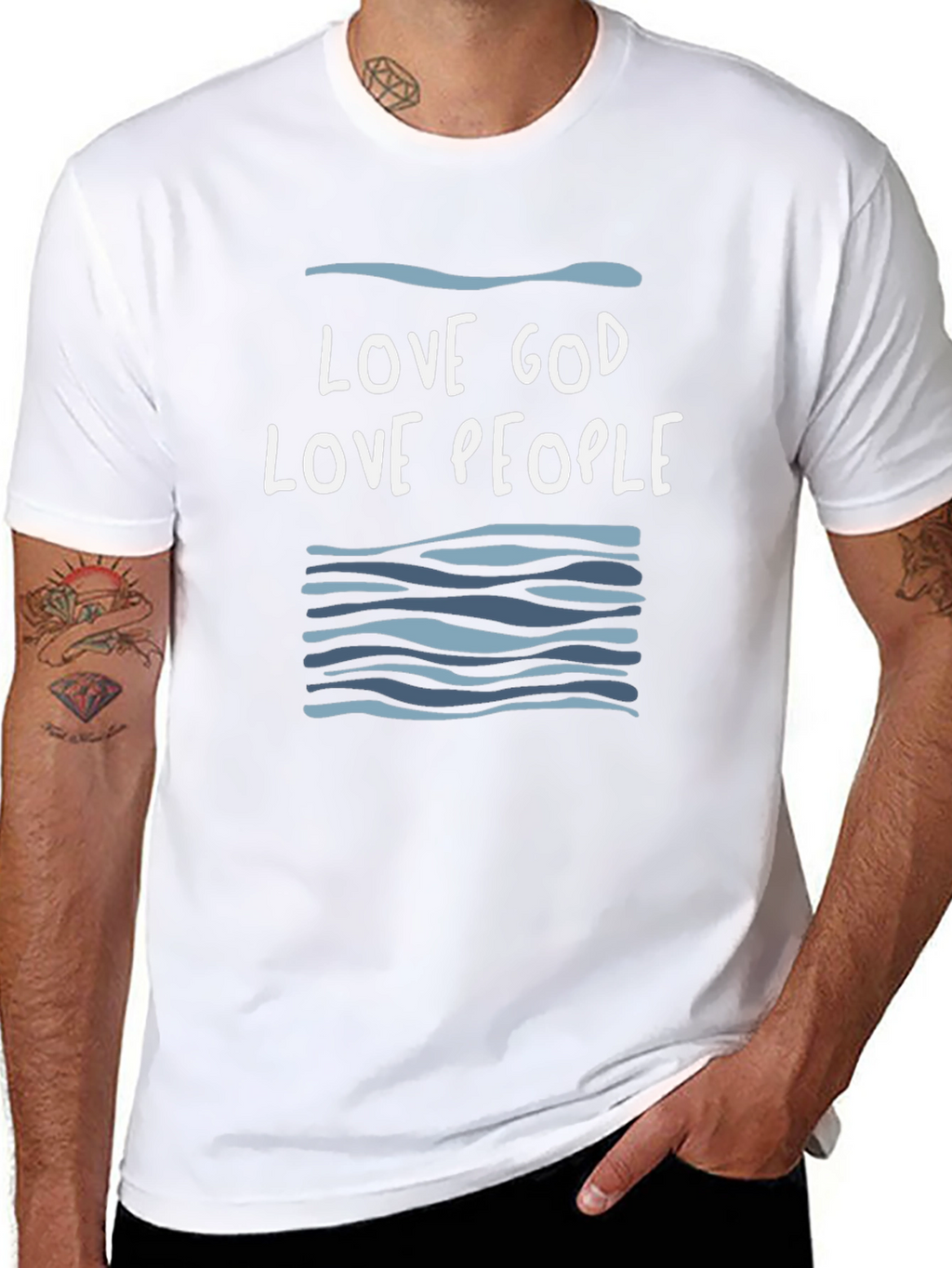 Love God Love People Graphic Tee