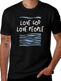 Love God Love People Graphic Tee