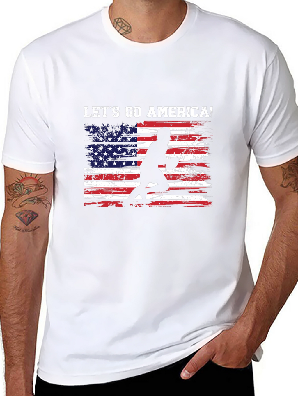 Patriotic American Football T-Shirt