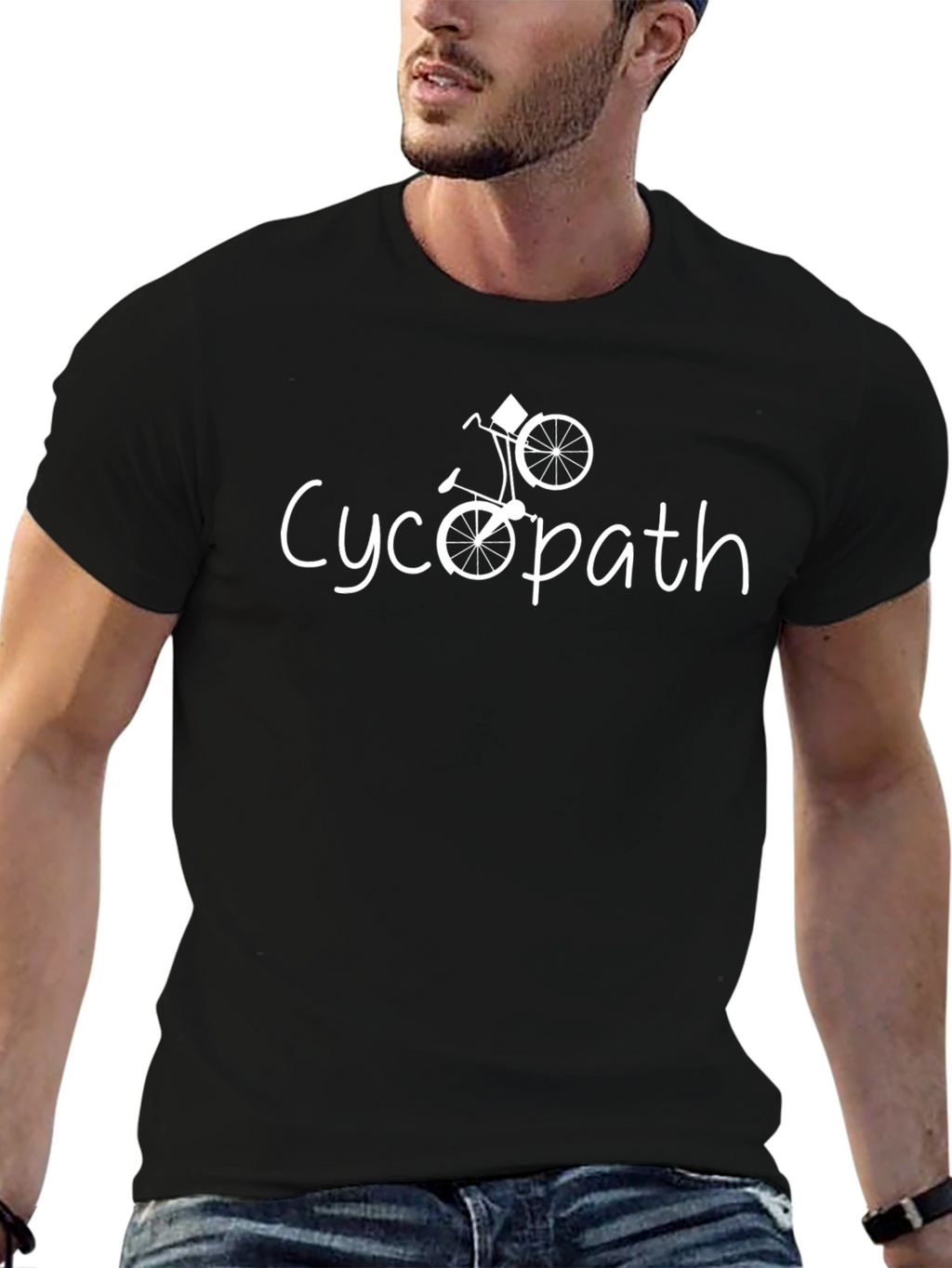 Cycopath T-Shirt - Funny Bike Lover Tee