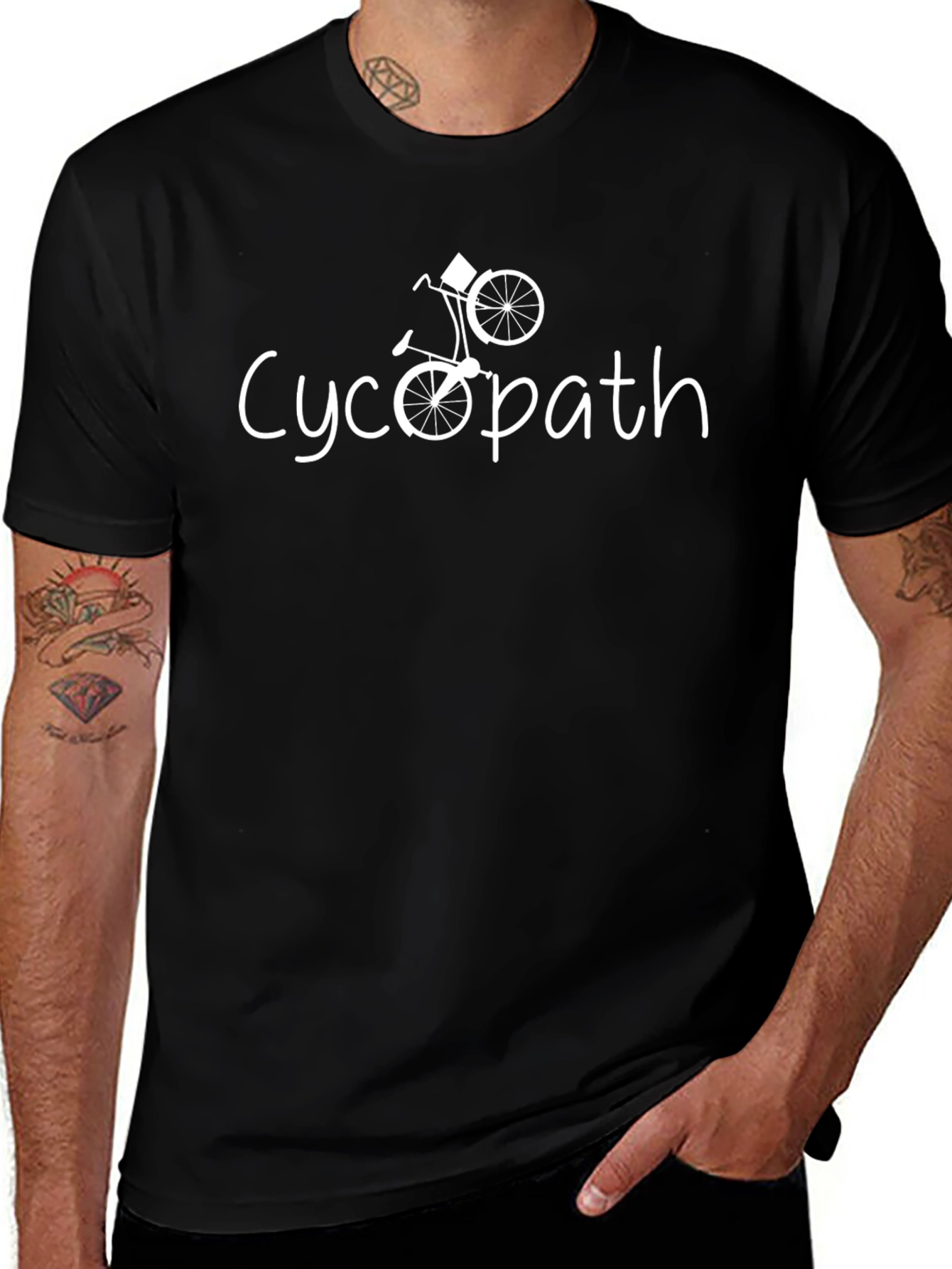 Cycopath T-Shirt - Funny Bike Lover Tee
