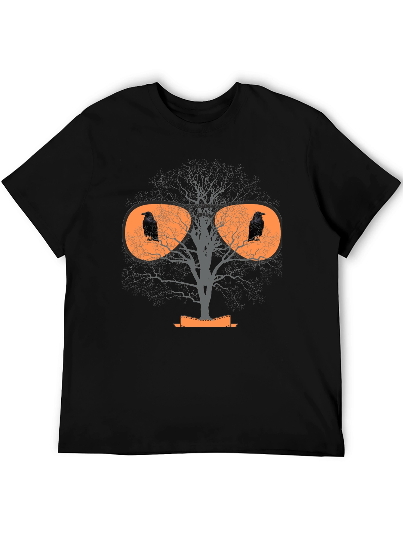 Raven Tree Graphic T-Shirt