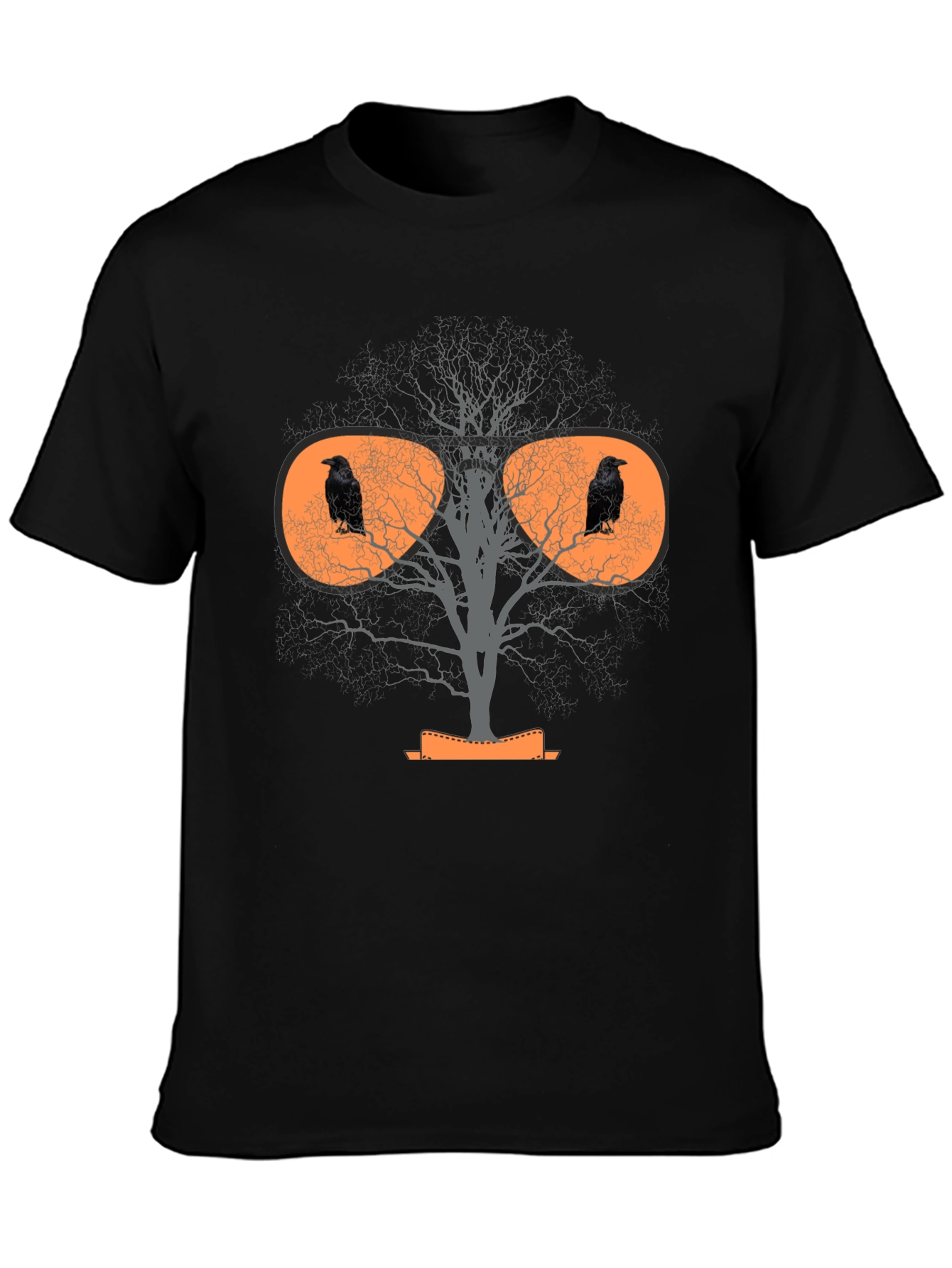 Raven Tree Graphic T-Shirt