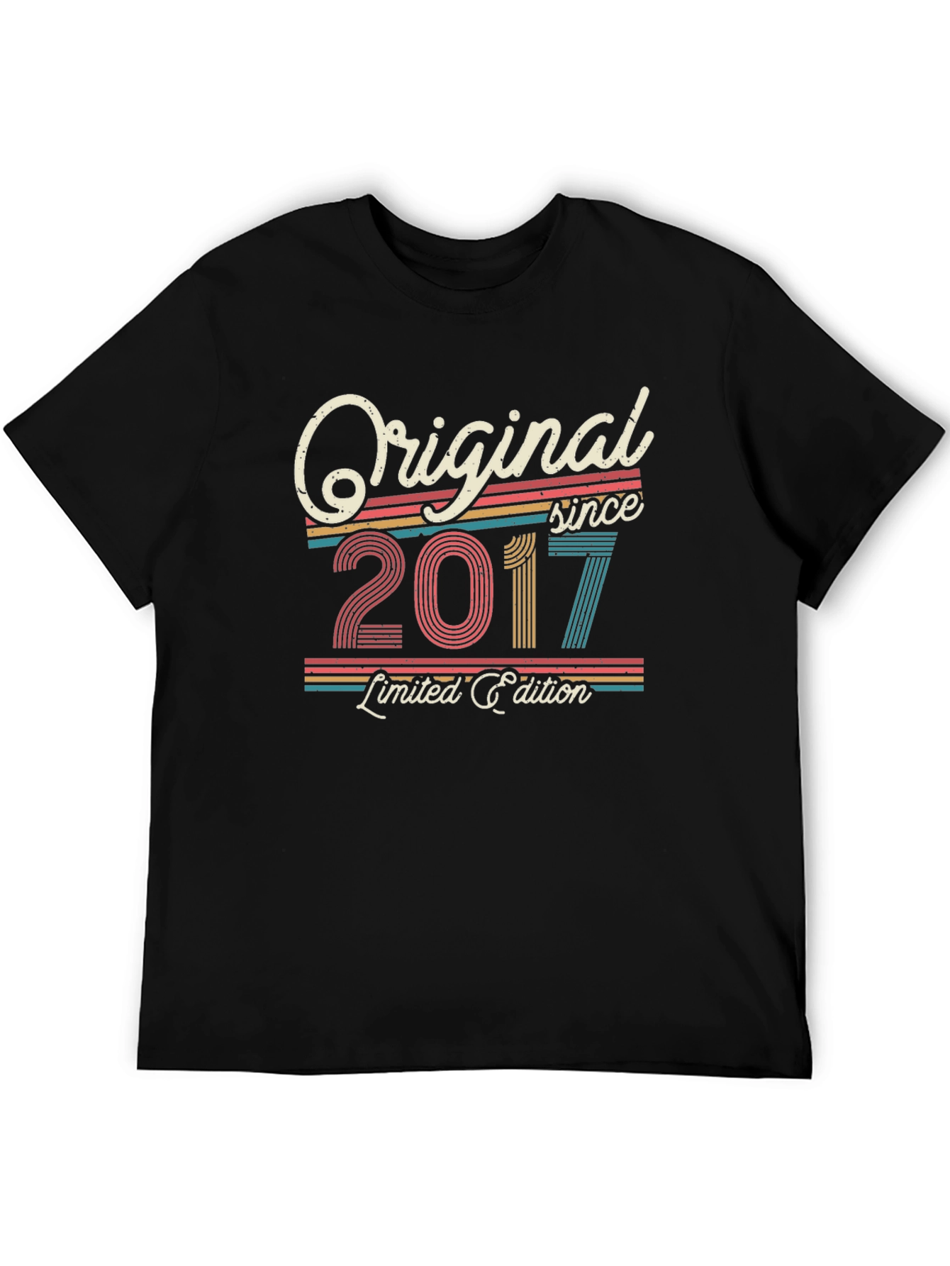 Original Since 2017 Limited Edition Black Tee