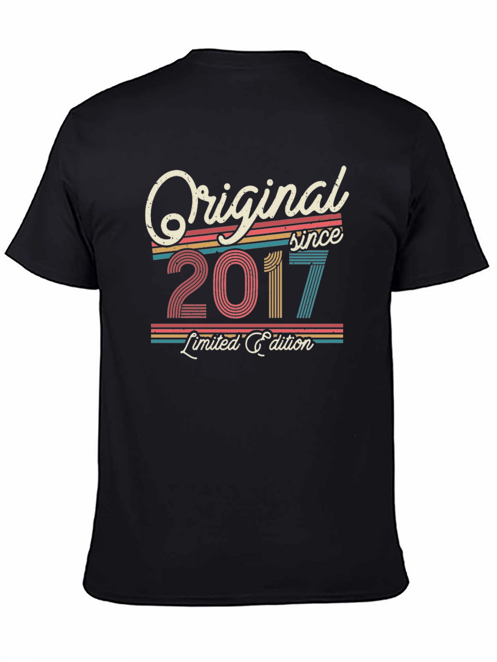 Original Since 2017 Limited Edition Black Tee