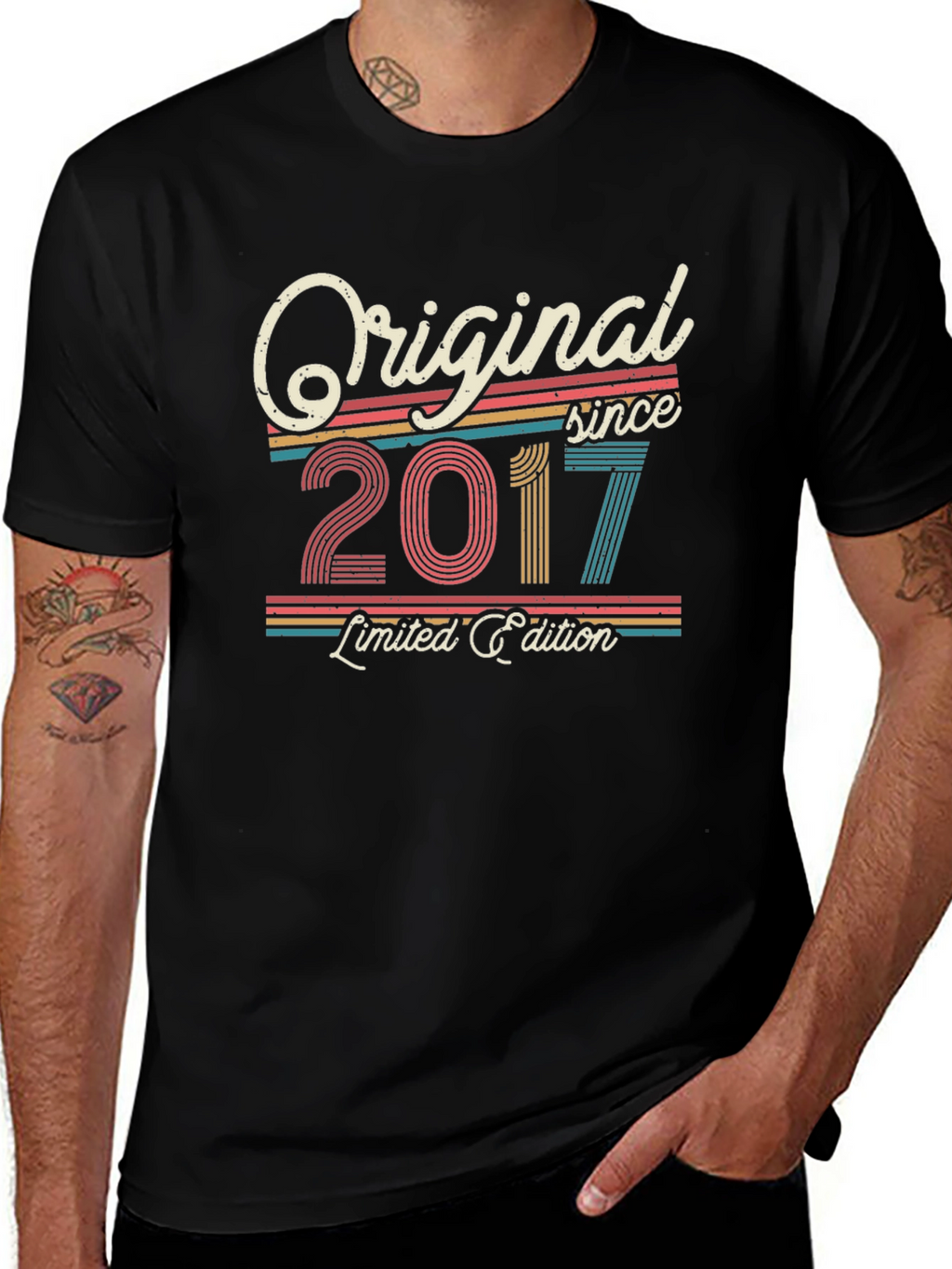 Original Since 2017 Limited Edition Black Tee