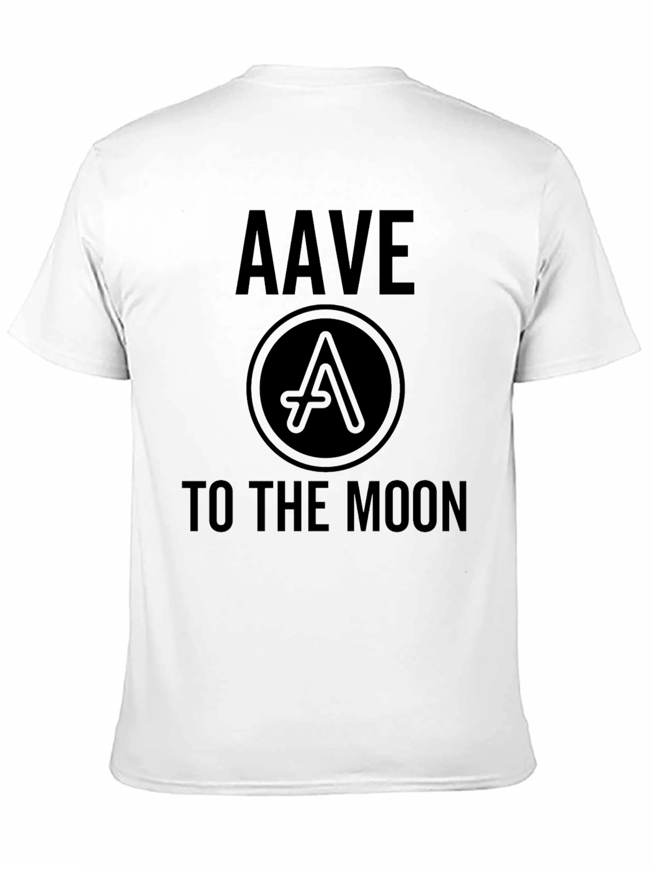 AAVE to the Moon Black T-Shirt