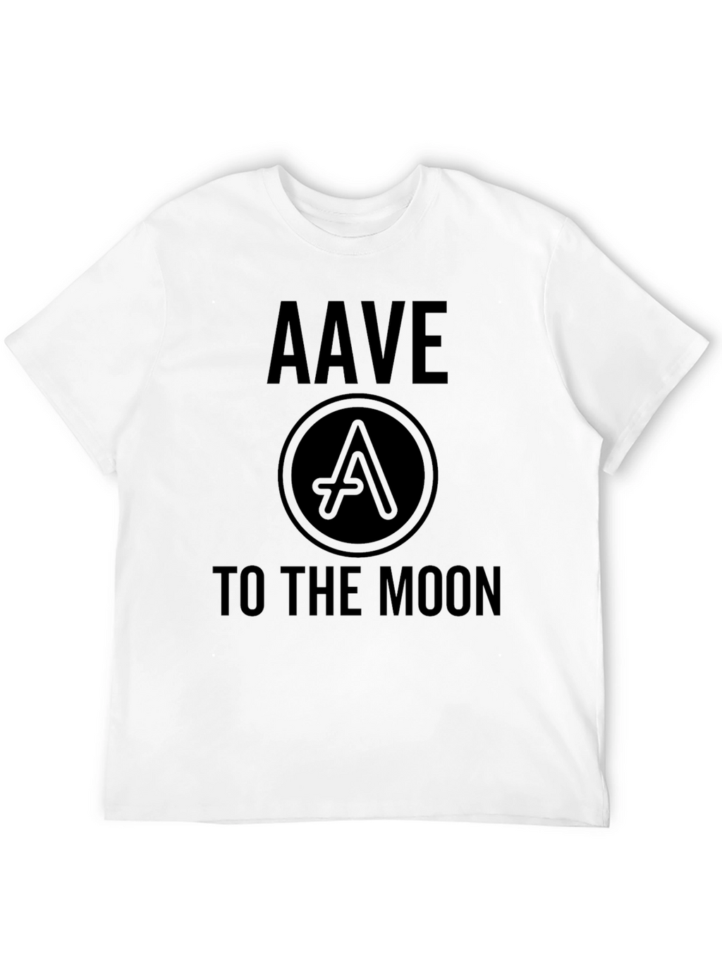 AAVE to the Moon Black T-Shirt