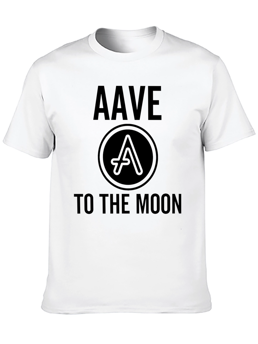 AAVE to the Moon Black T-Shirt