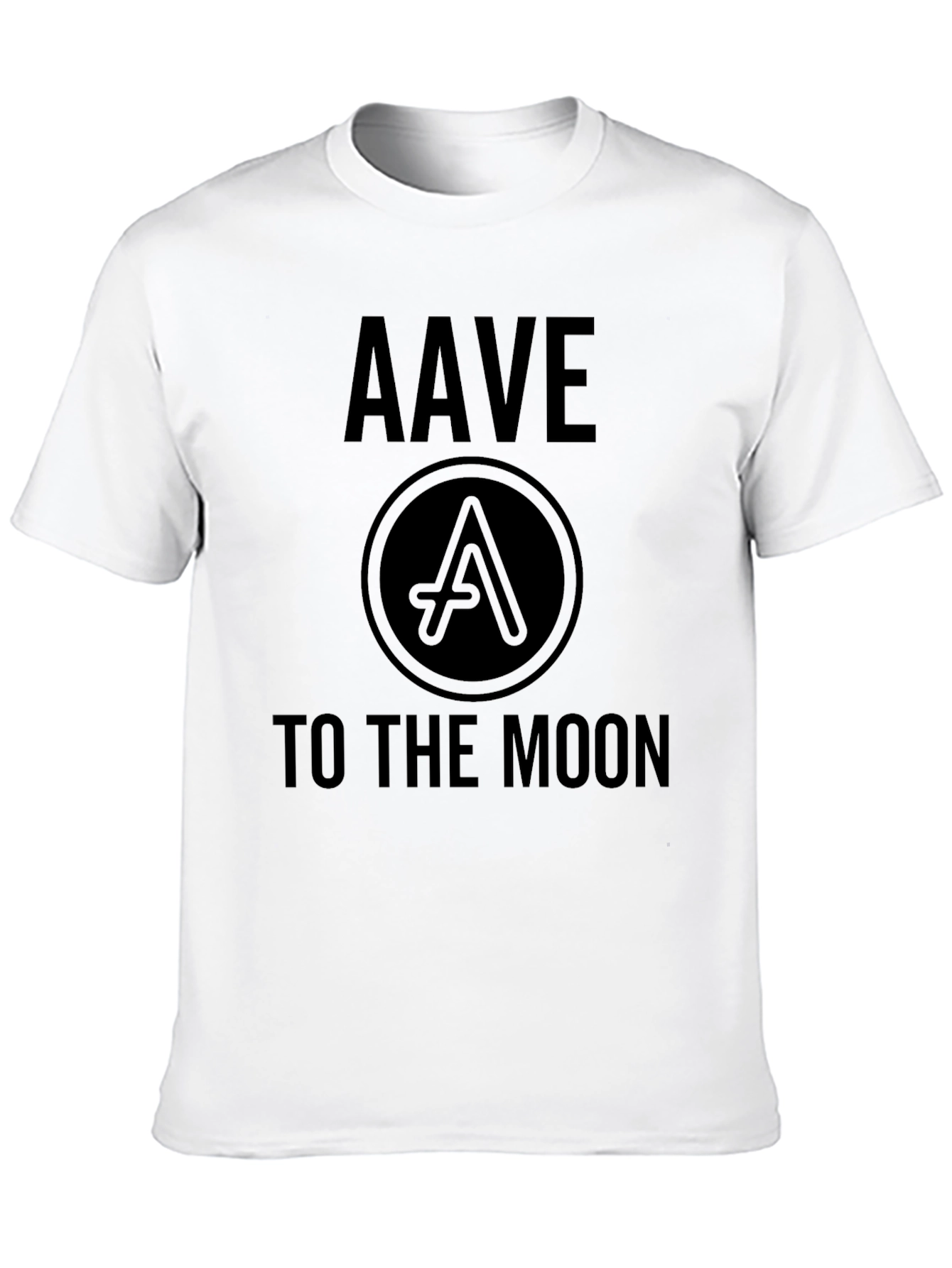 AAVE to the Moon Black T-Shirt