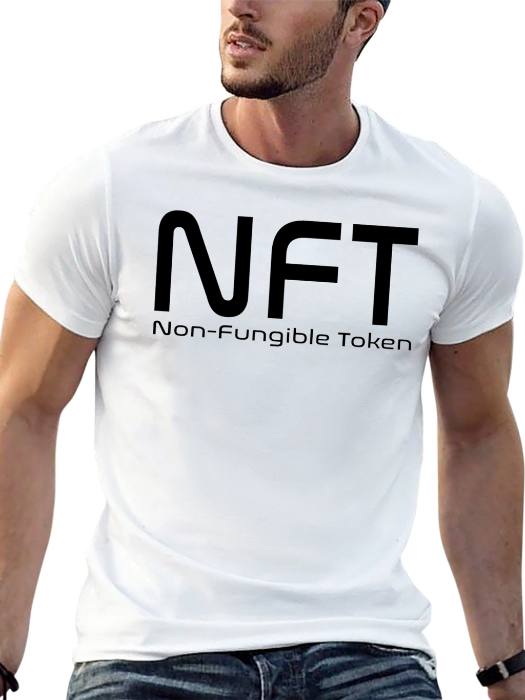 NFT Non-Fungible Token Black T-Shirt