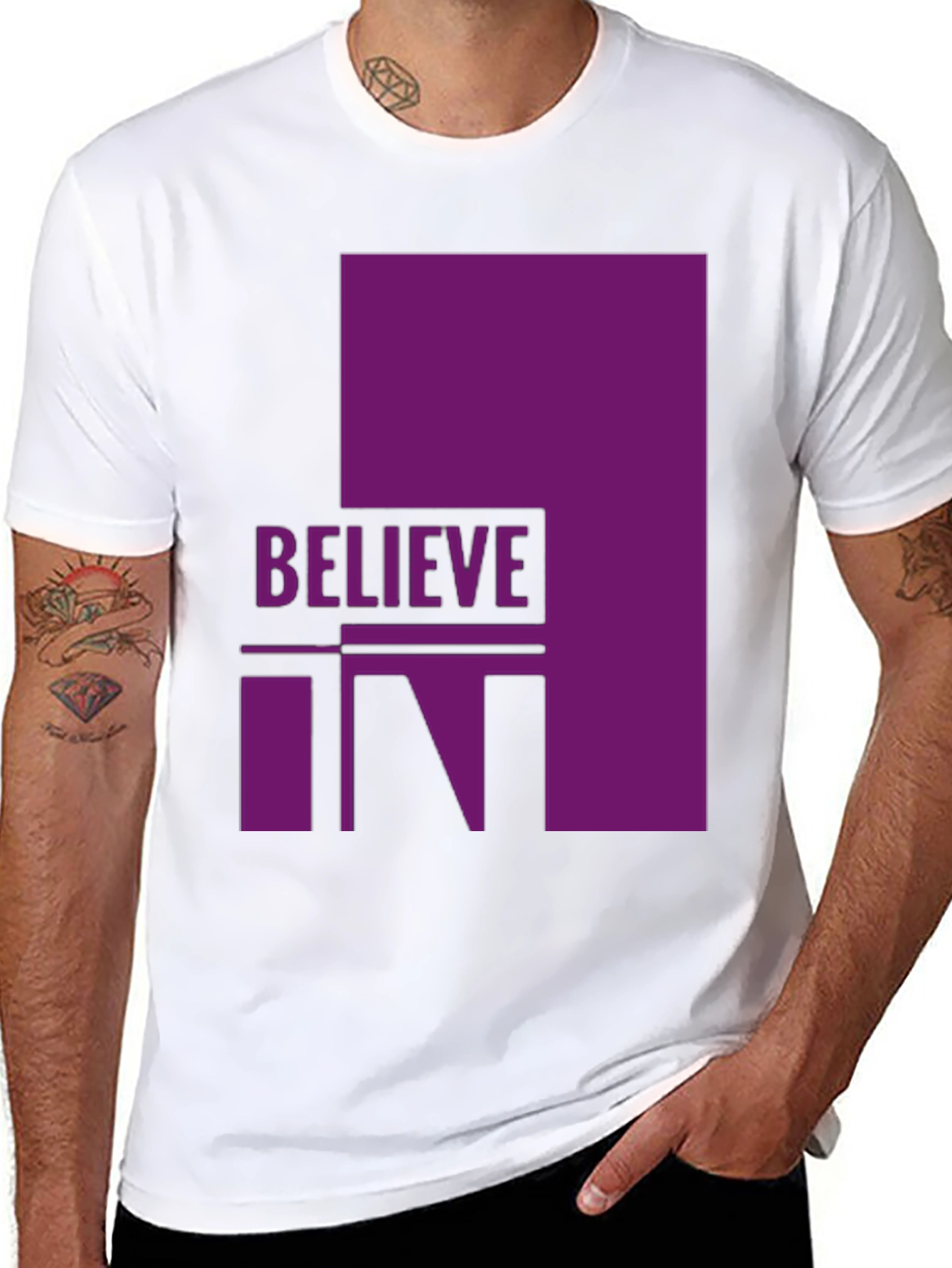 Believe Graphic Tee - Modern Streetwear Style