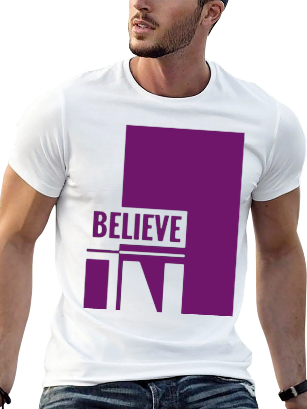 Believe Graphic Tee - Modern Streetwear Style
