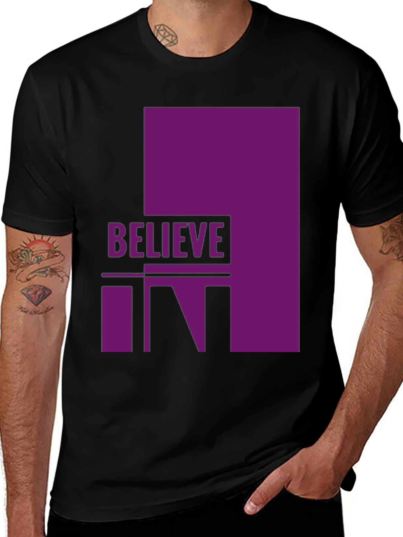 Believe Graphic Tee - Modern Streetwear Style