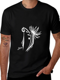 Natures Music Black Graphic Tee