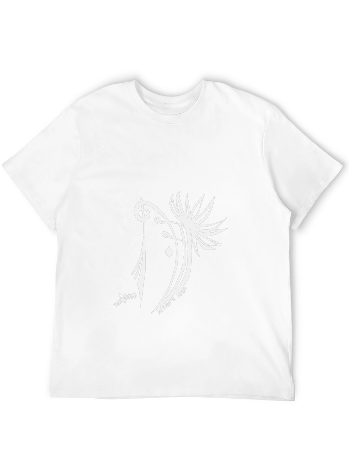 Natures Music Black Graphic Tee