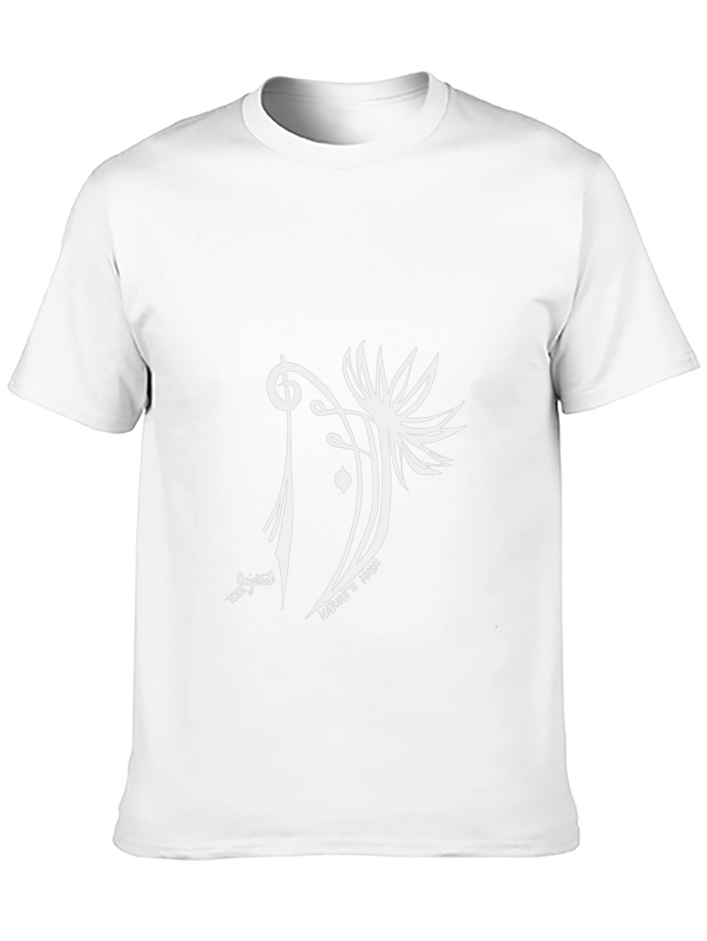 Natures Music Black Graphic Tee